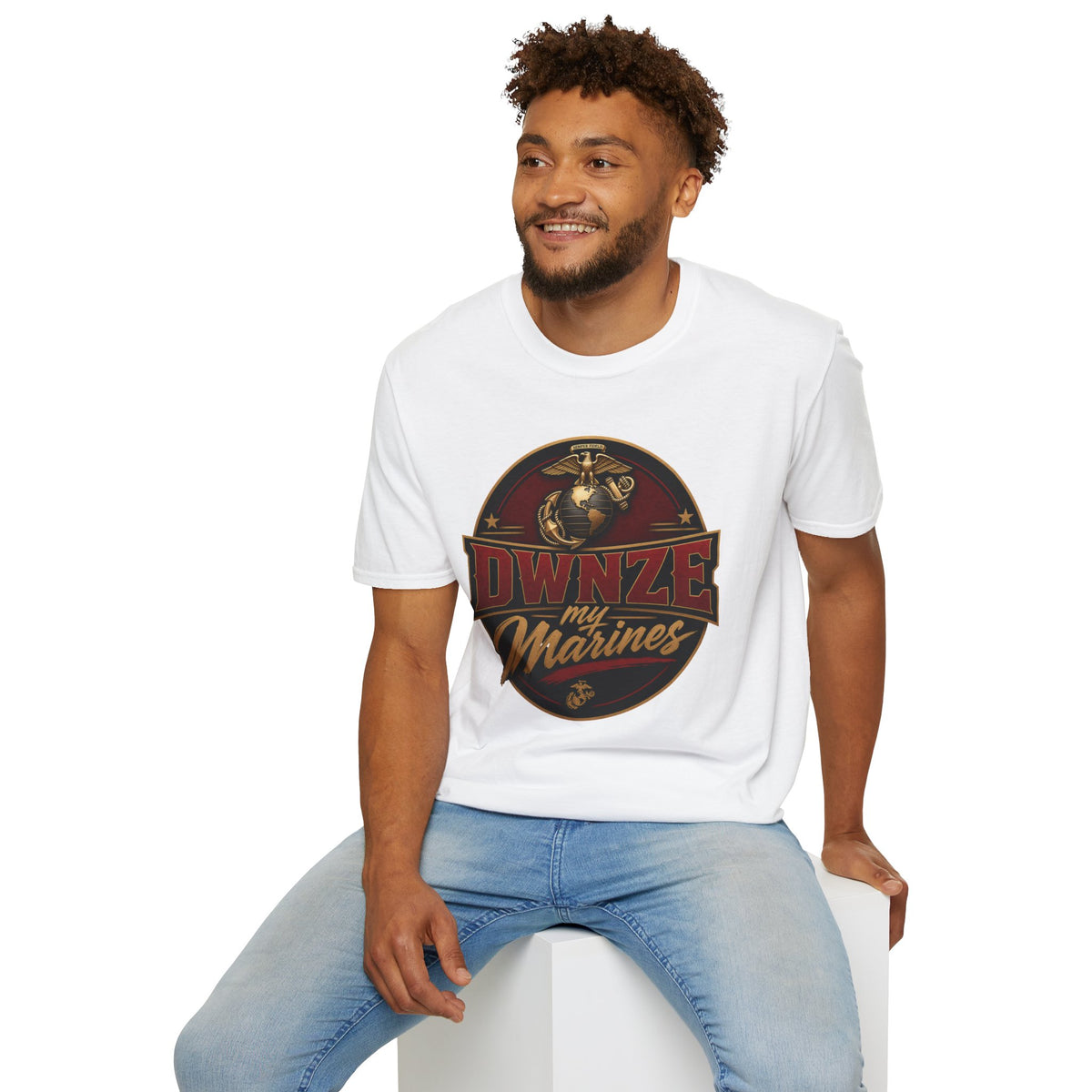 DWNZE Marines Emblem T-Shirt