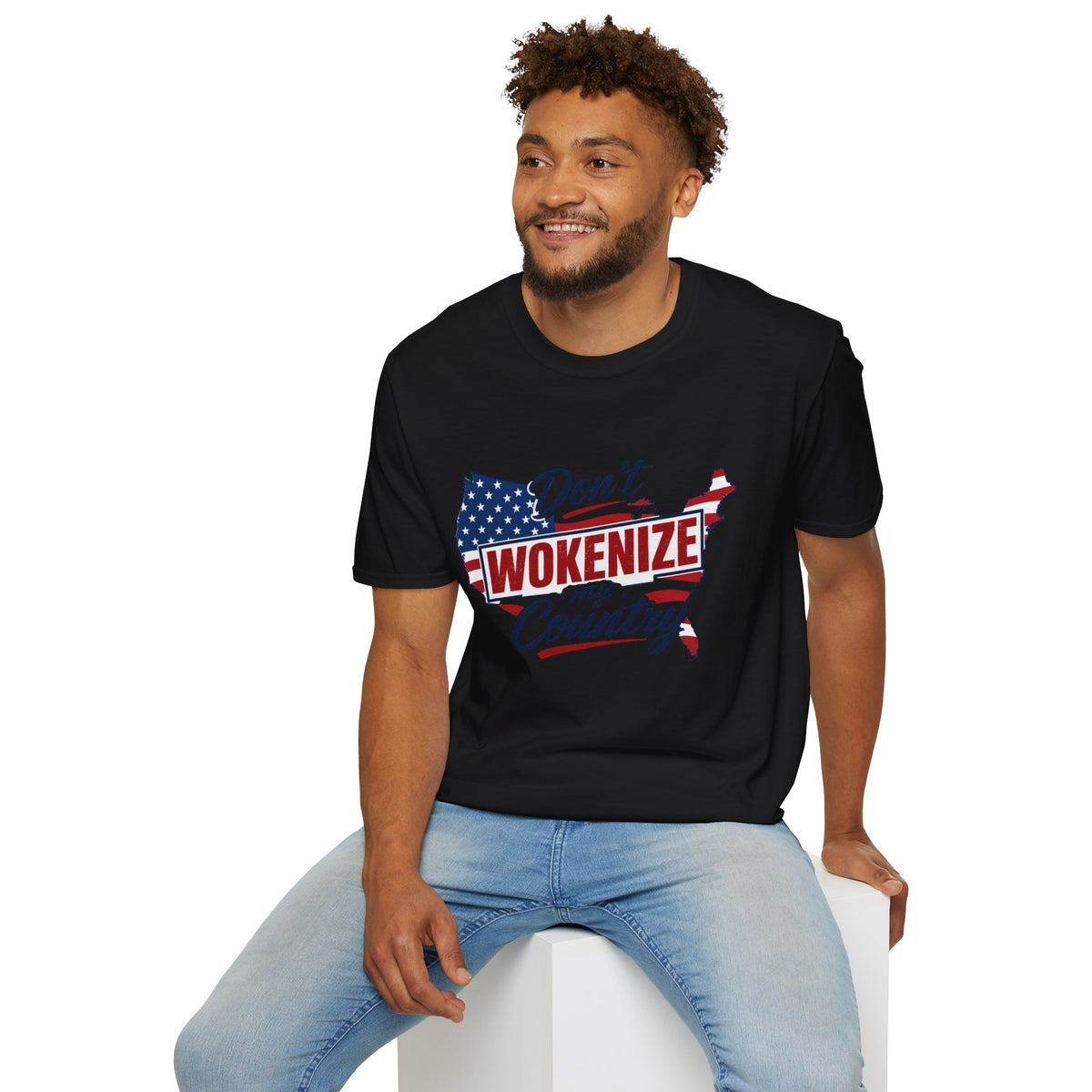 Don't Wokenize My Country T-Shirt – Patriotic USA Graphic Tee