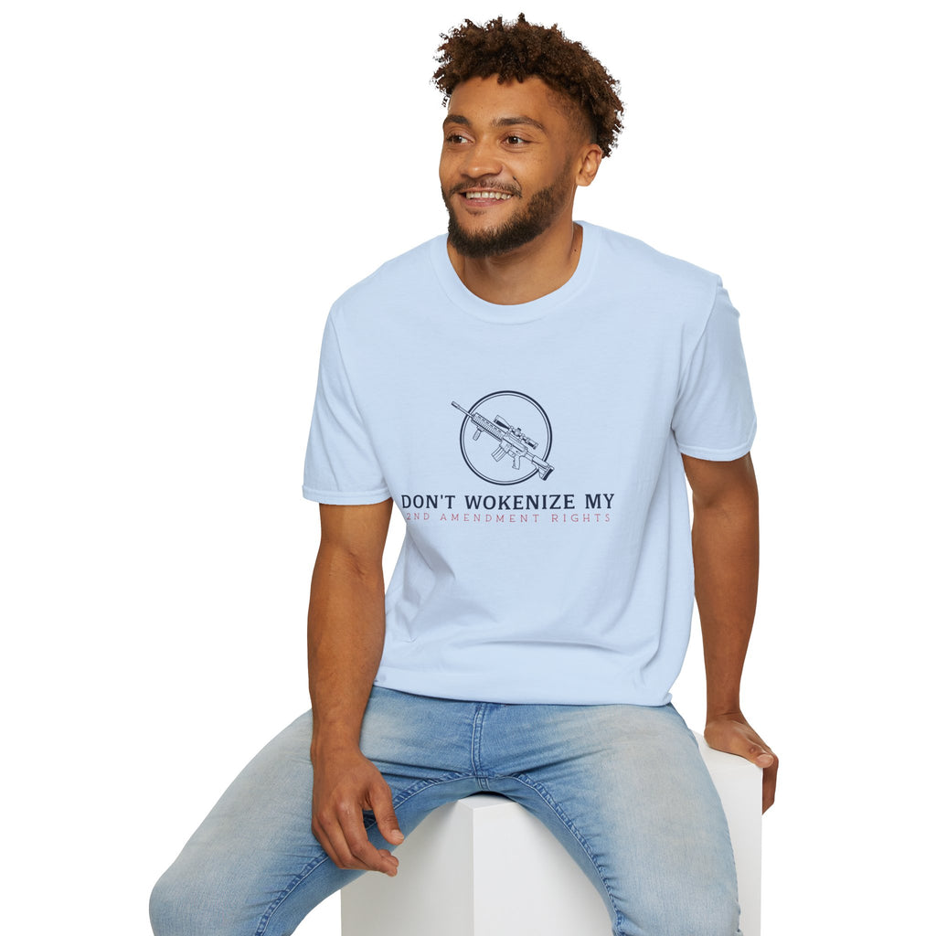 Don't Wokenize My AR-Style Rifle T-Shirt — Anti-Woke Gun Rights Tee
