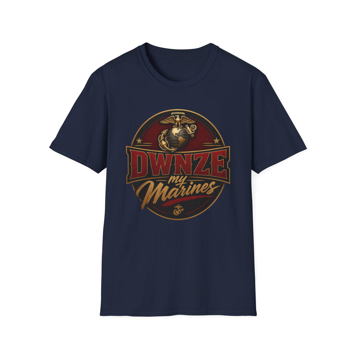 DWNZE Marines Emblem T-Shirt