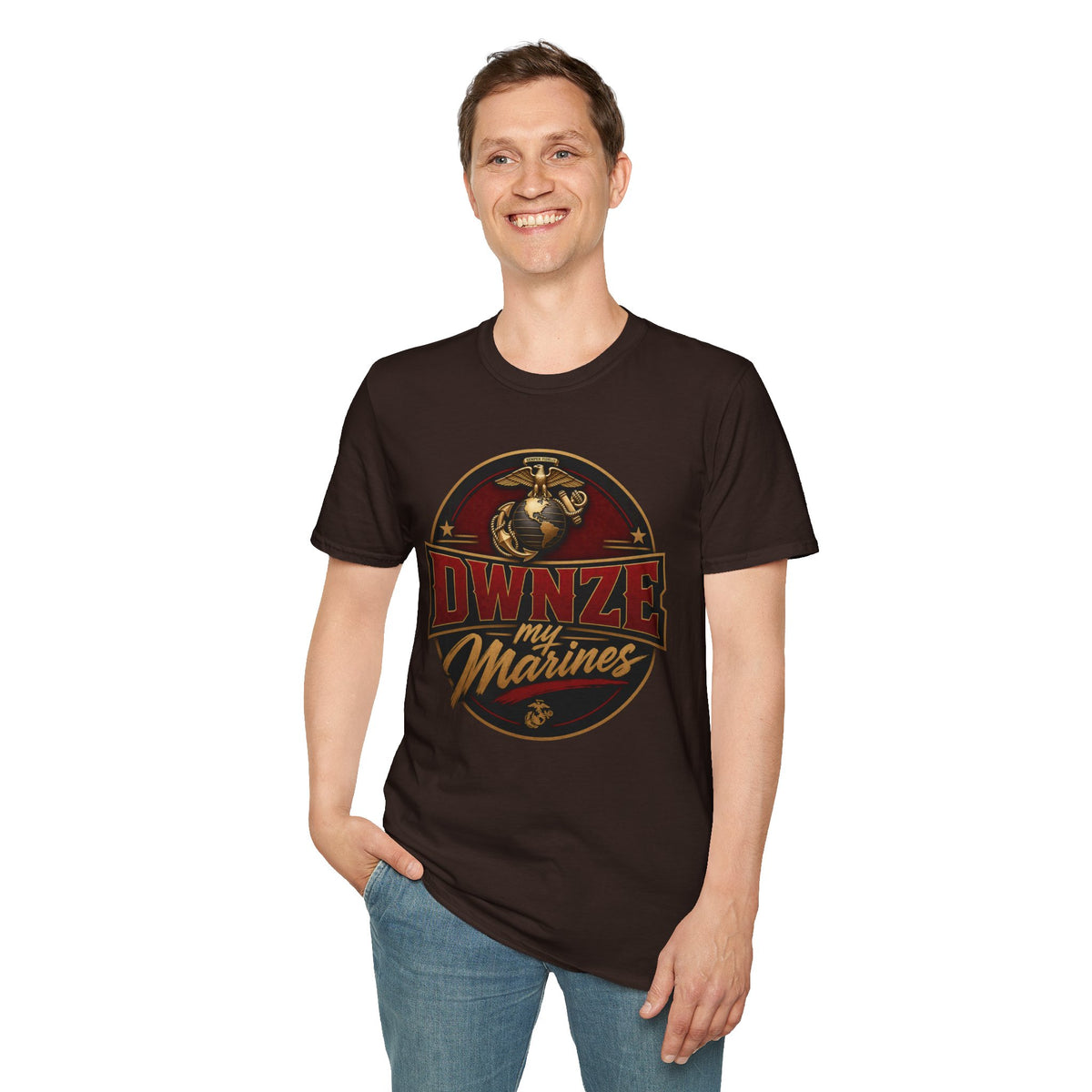 DWNZE Marines Emblem T-Shirt