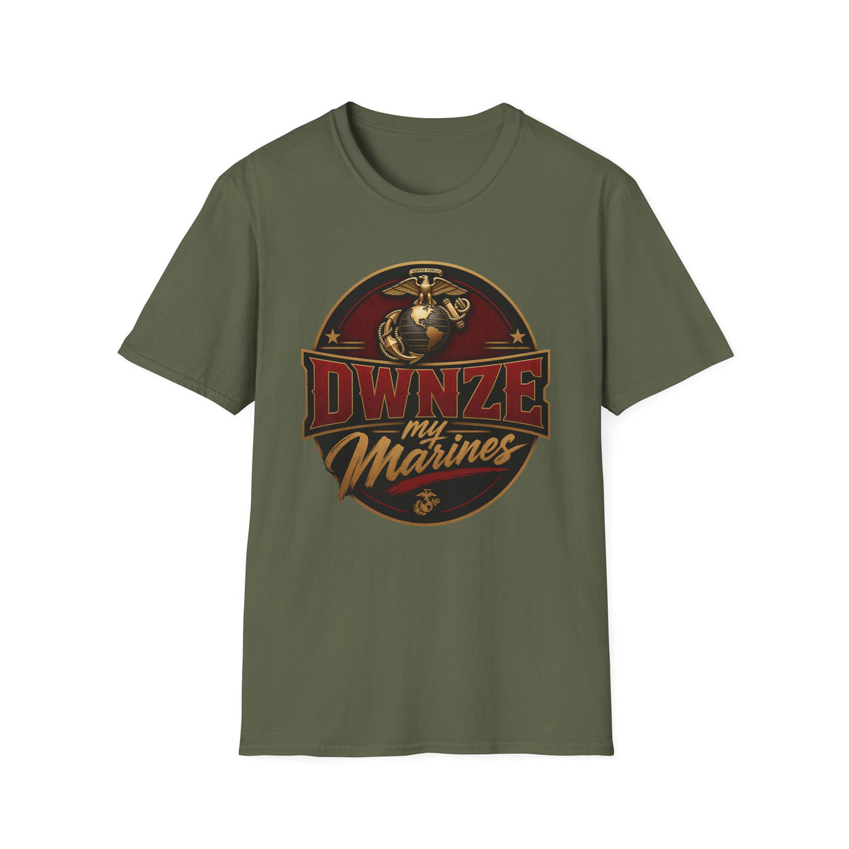 DWNZE Marines Emblem T-Shirt