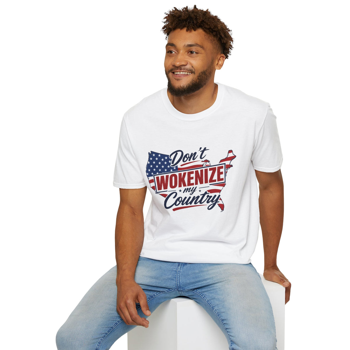 Don't Wokenize My Country T-Shirt – Patriotic USA Graphic Tee