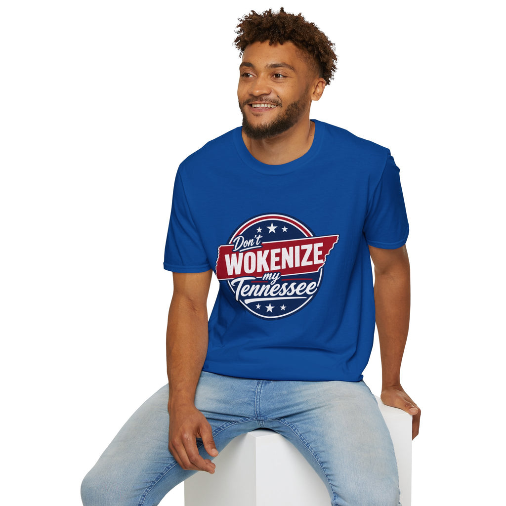 T-Shirt — "Don't Wokenize My Tennessee" Vintage Patriotic Graphic Tee