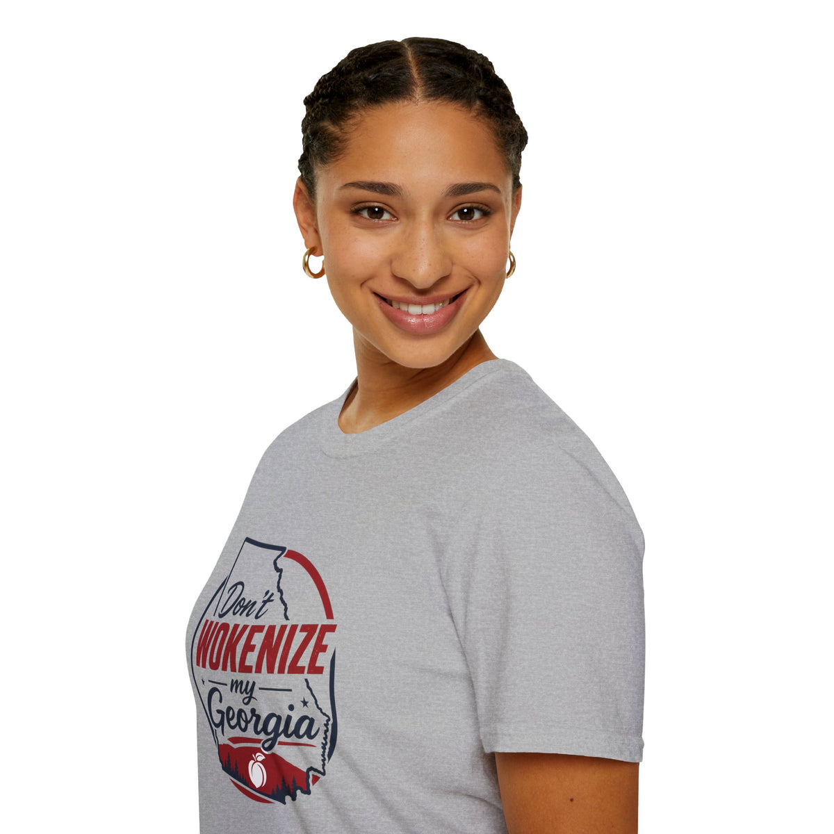 Don't Wokenize My Georgia T-Shirt — Political Statement Tee for Georgia Pride