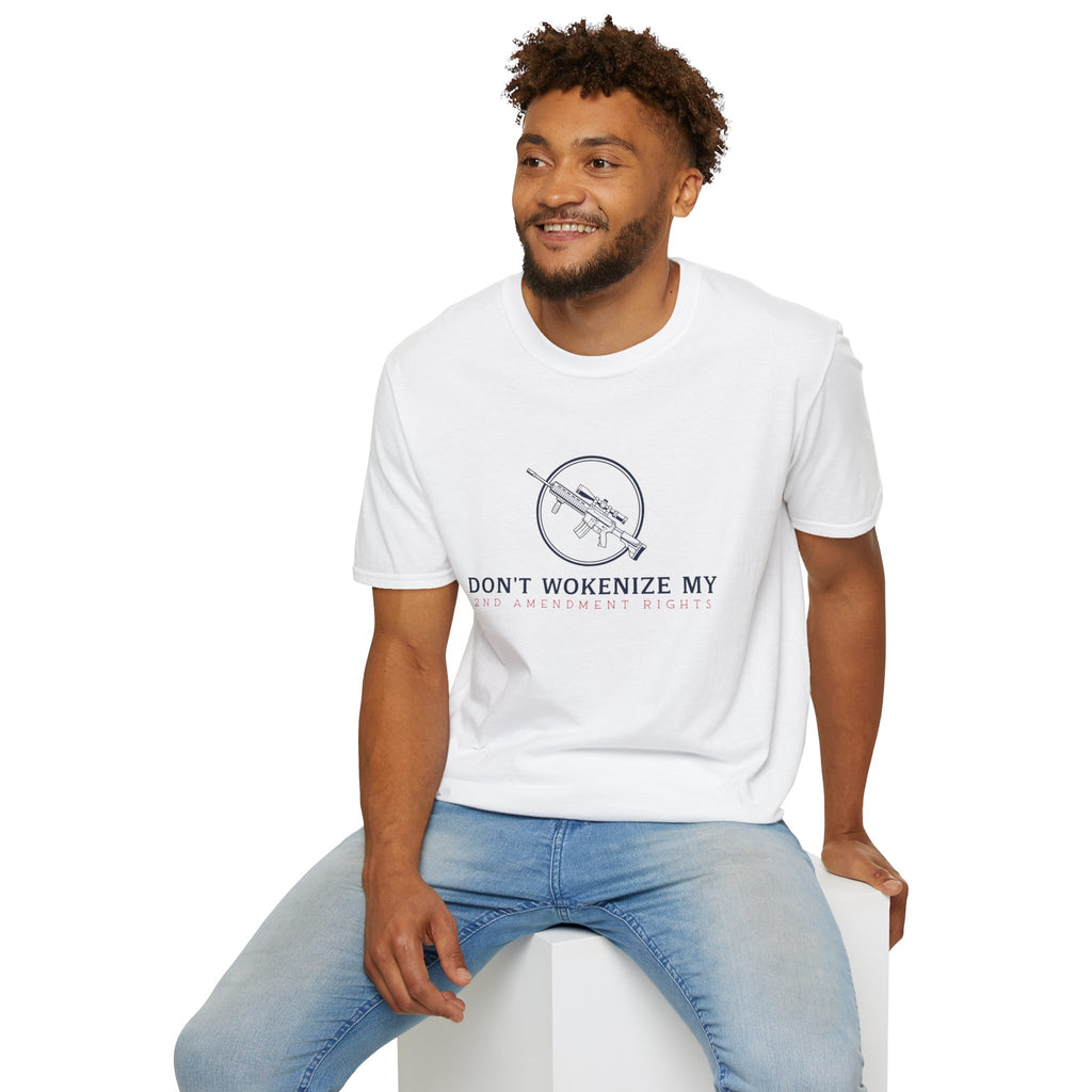 Don't Wokenize My AR-Style Rifle T-Shirt — Anti-Woke Gun Rights Tee