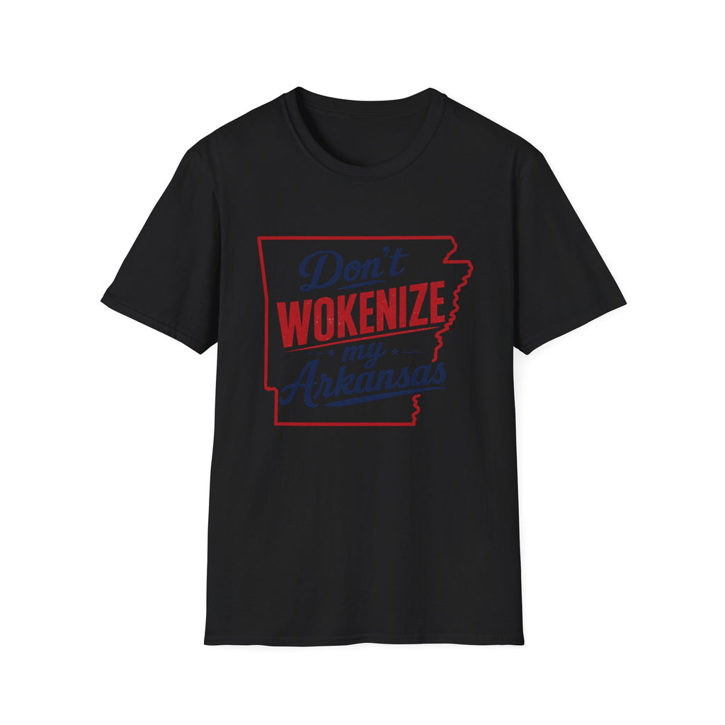 Don't Wokenize My Arkansas T-Shirt — Patriotic State Pride Tee
