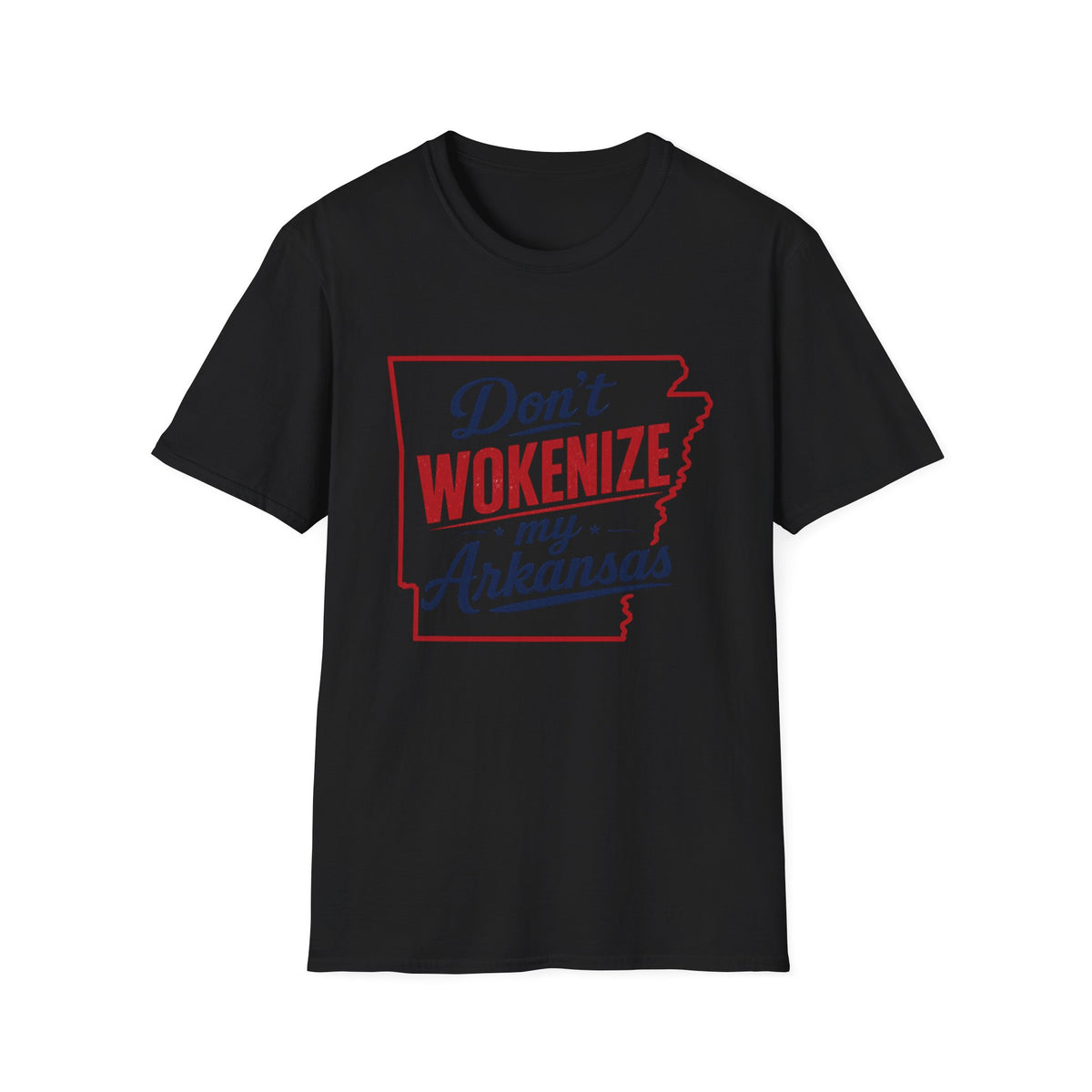 Don't Wokenize My Arkansas T-Shirt — Patriotic State Pride Tee