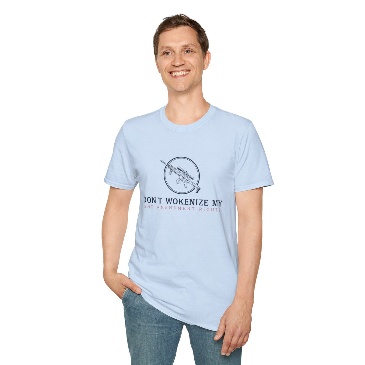 Don't Wokenize My AR-Style Rifle T-Shirt — Anti-Woke Gun Rights Tee