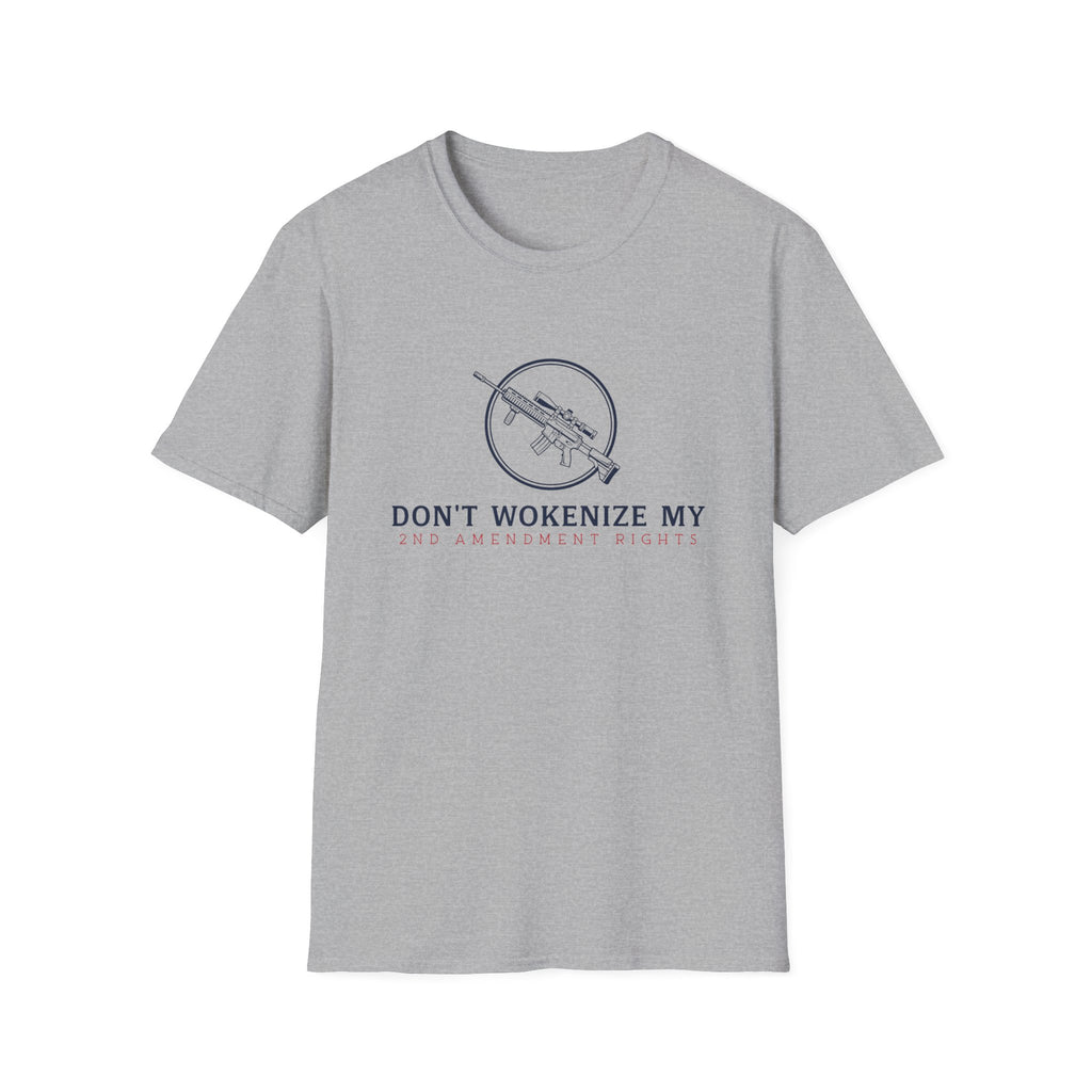 Don't Wokenize My AR-Style Rifle T-Shirt — Anti-Woke Gun Rights Tee