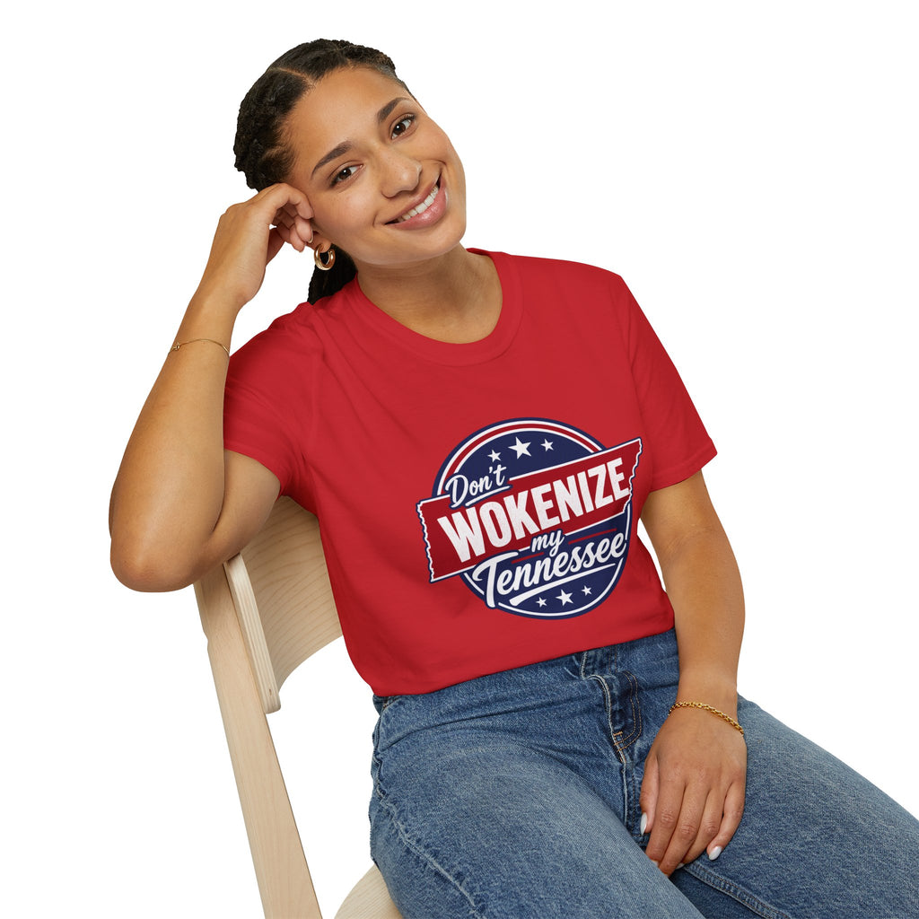 T-Shirt — "Don't Wokenize My Tennessee" Vintage Patriotic Graphic Tee