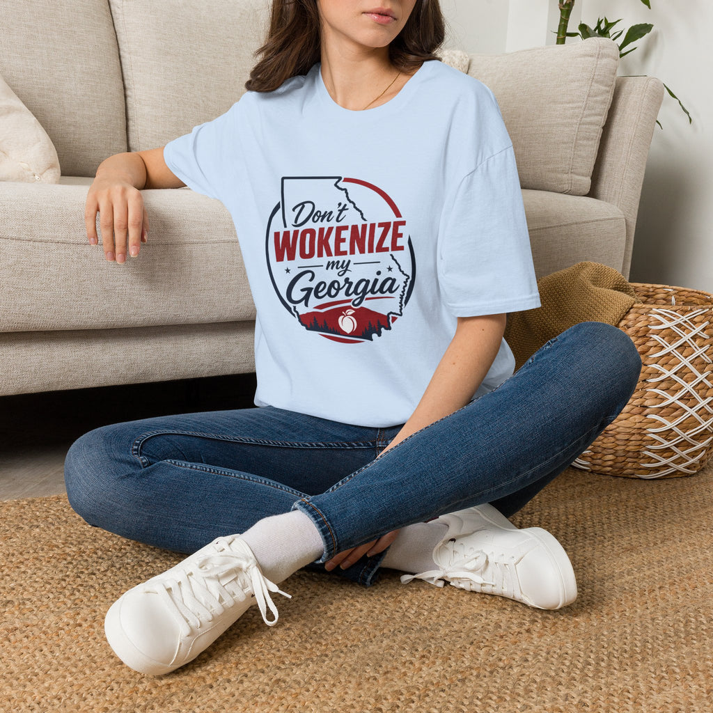 Don't Wokenize My Georgia T-Shirt — Political Statement Tee for Georgia Pride
