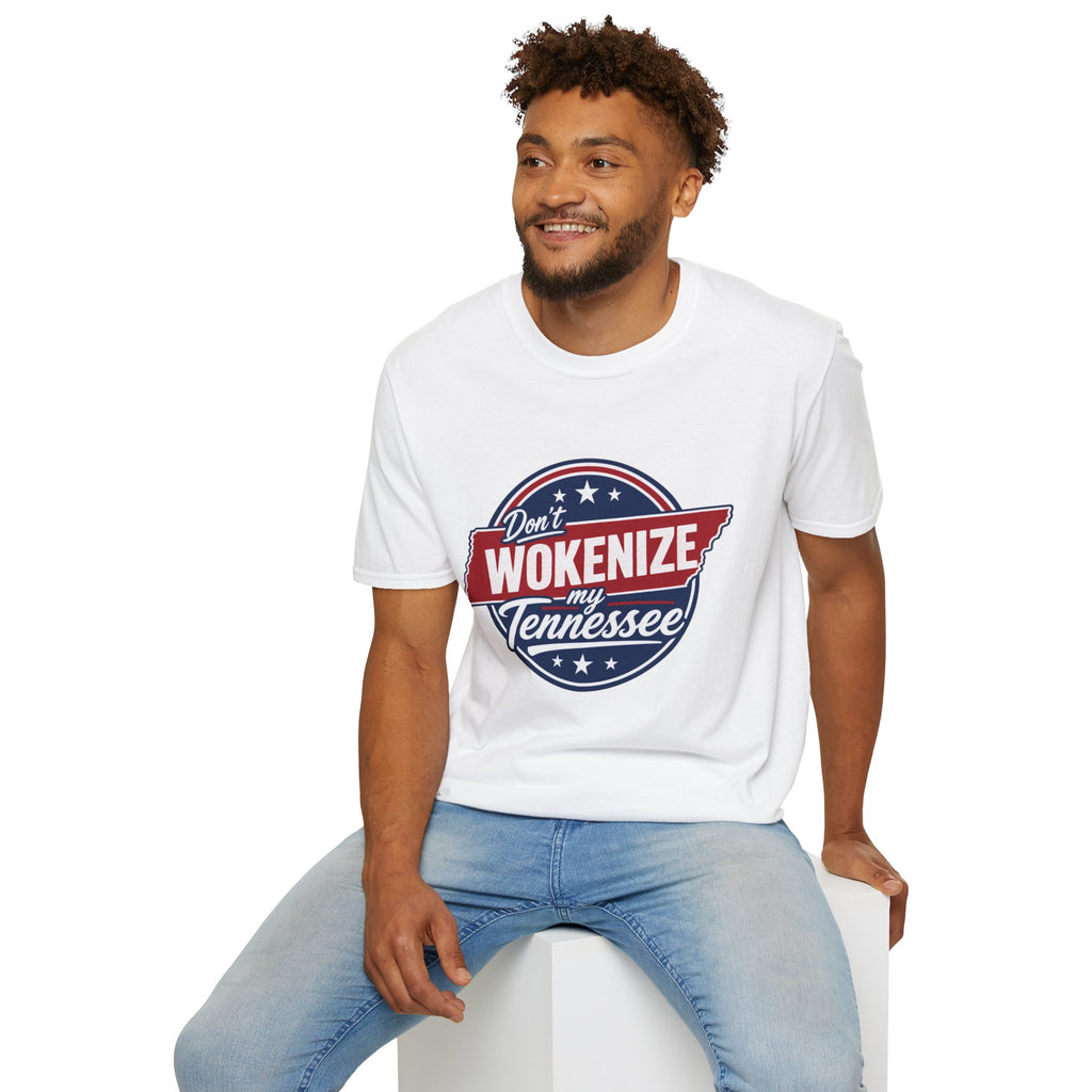 T-Shirt — "Don't Wokenize My Tennessee" Vintage Patriotic Graphic Tee