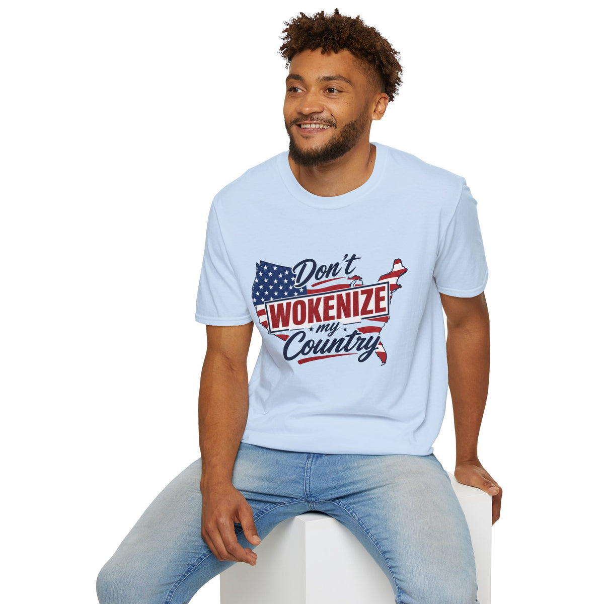 Don't Wokenize My Country T-Shirt – Patriotic USA Graphic Tee