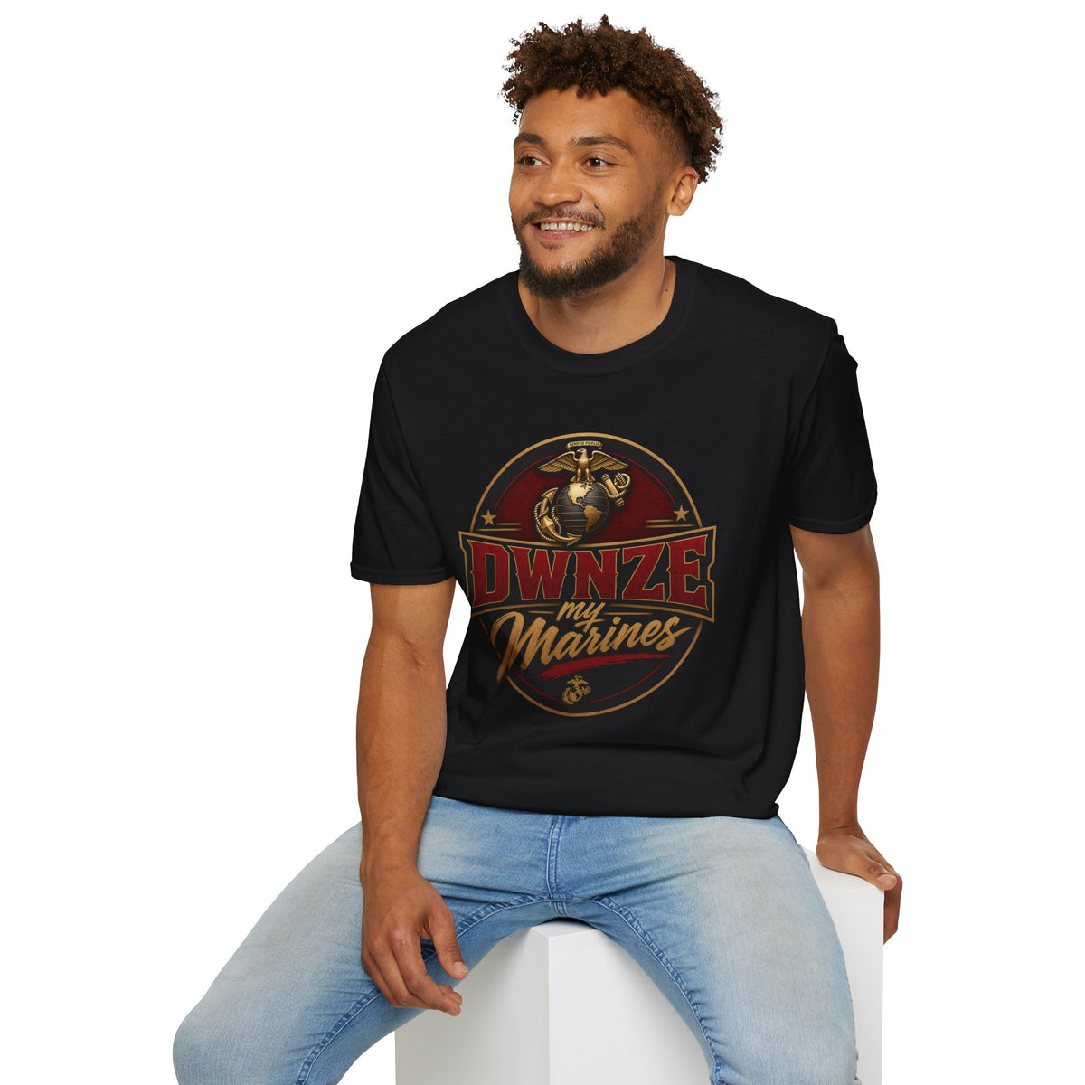 DWNZE Marines Emblem T-Shirt