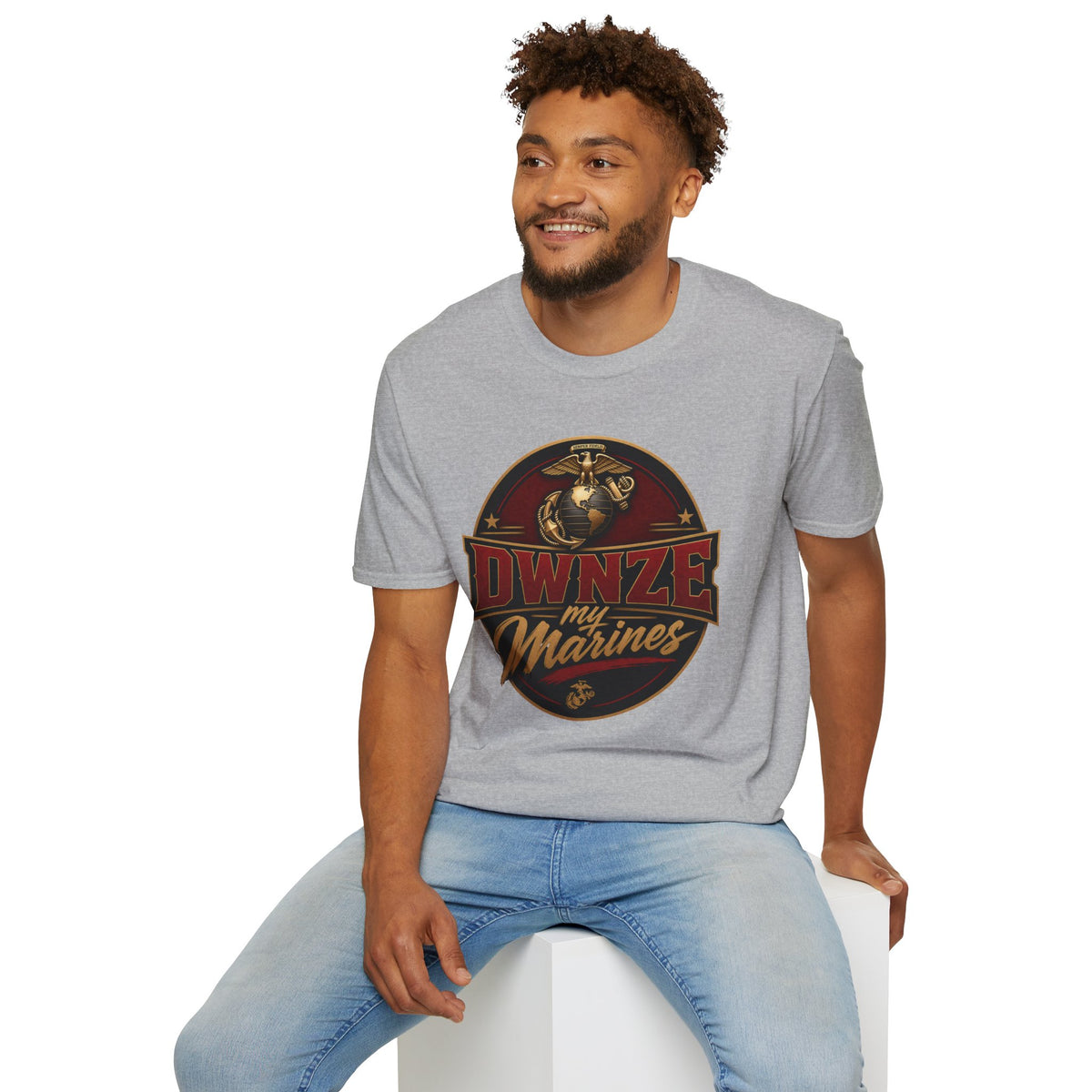 DWNZE Marines Emblem T-Shirt