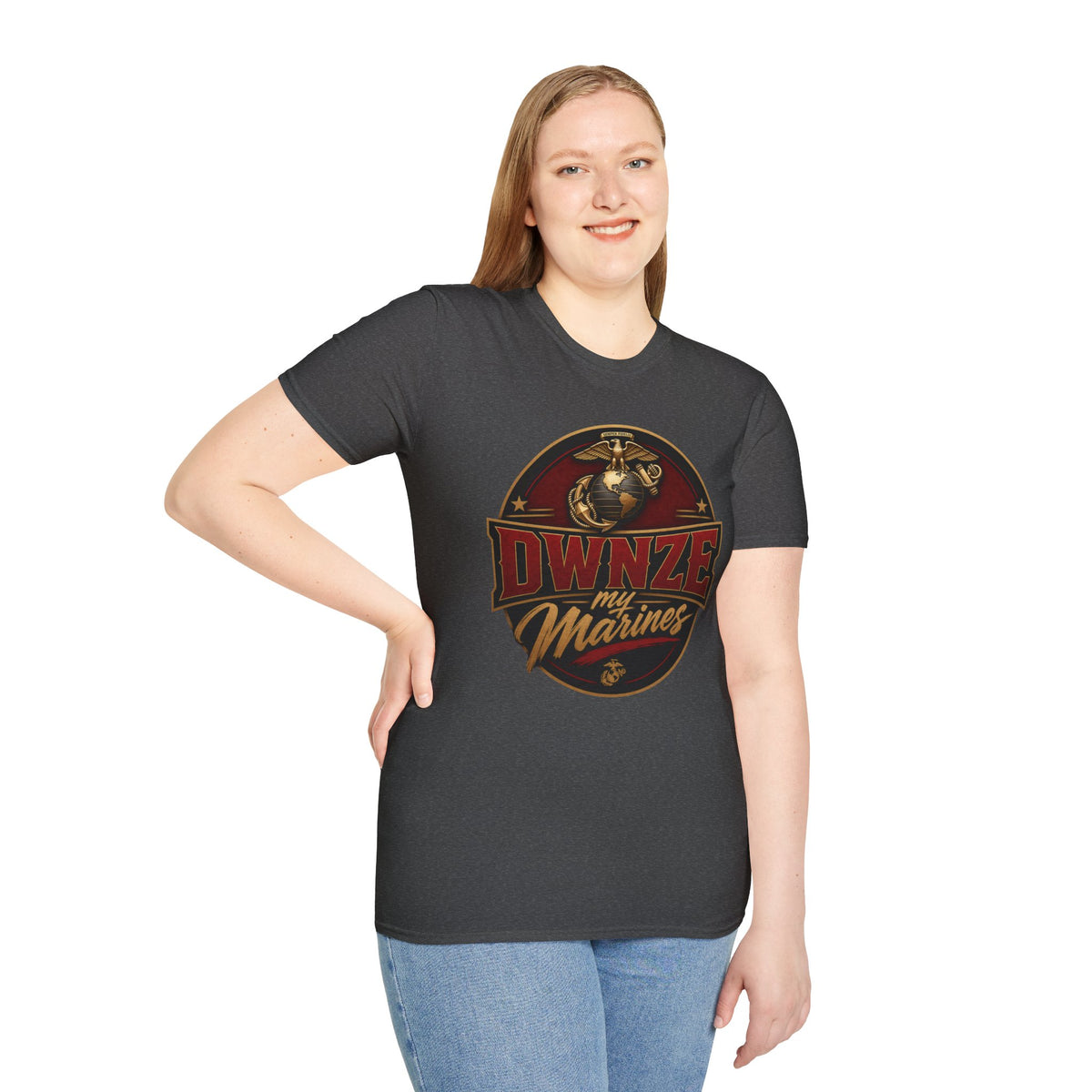 DWNZE Marines Emblem T-Shirt