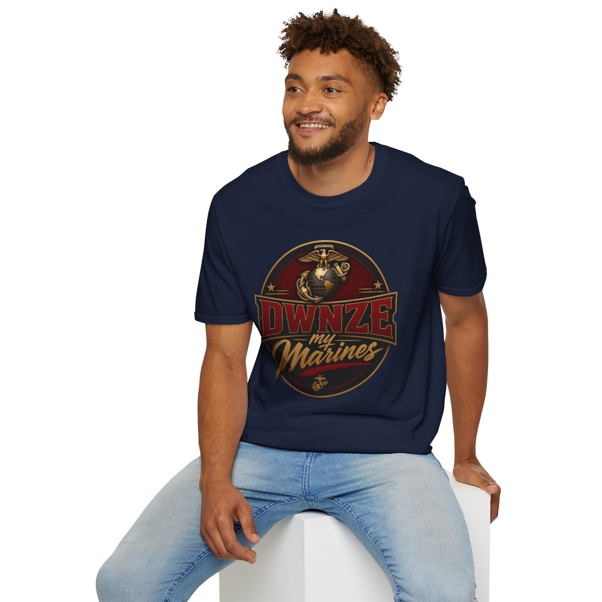 DWNZE Marines Emblem T-Shirt