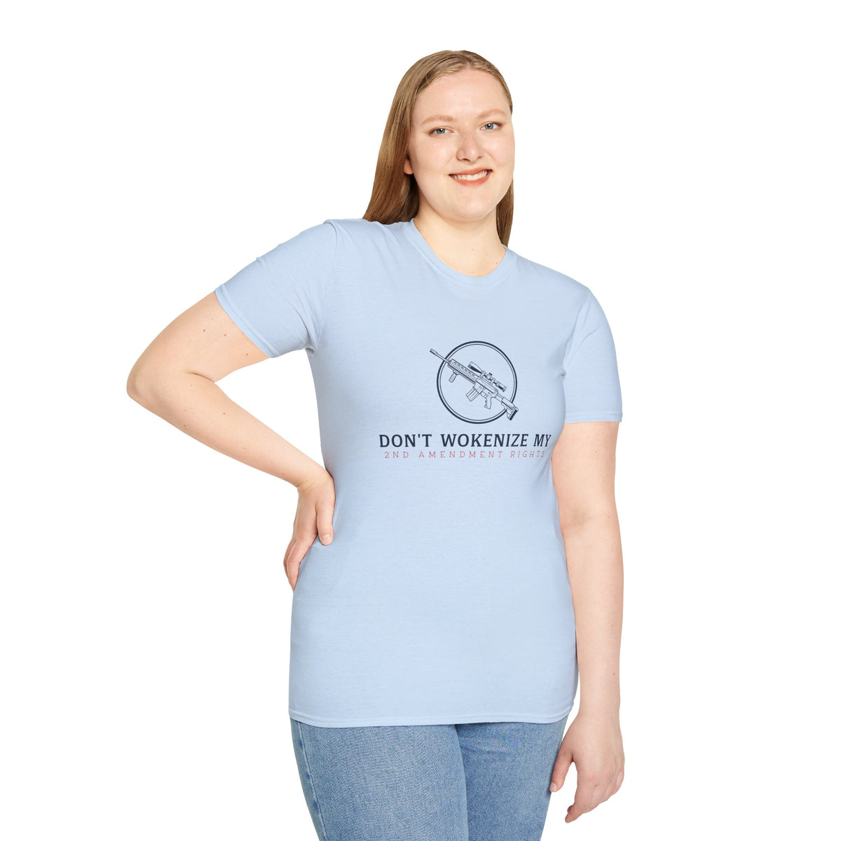 Don't Wokenize My AR-Style Rifle T-Shirt — Anti-Woke Gun Rights Tee