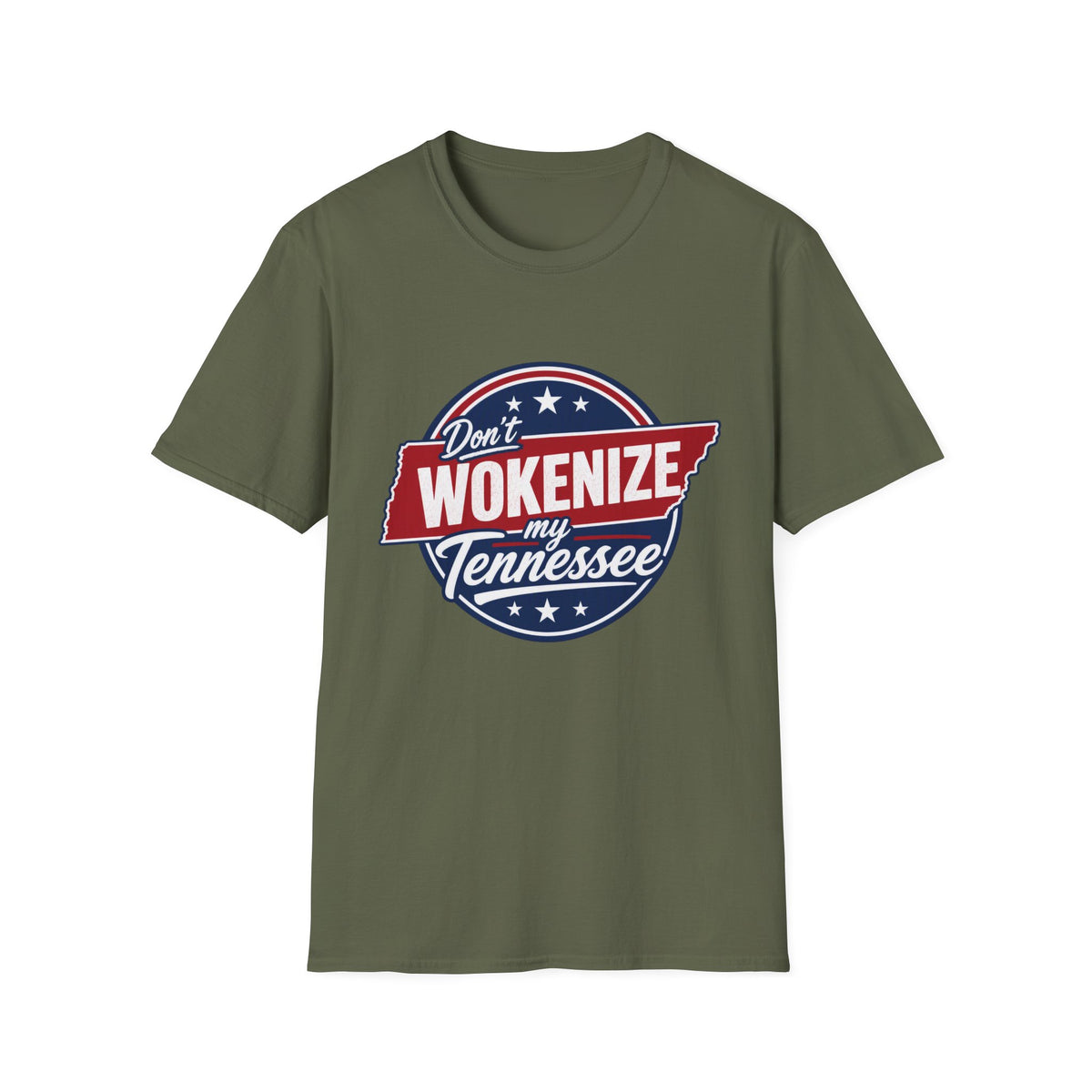 T-Shirt — "Don't Wokenize My Tennessee" Vintage Patriotic Graphic Tee