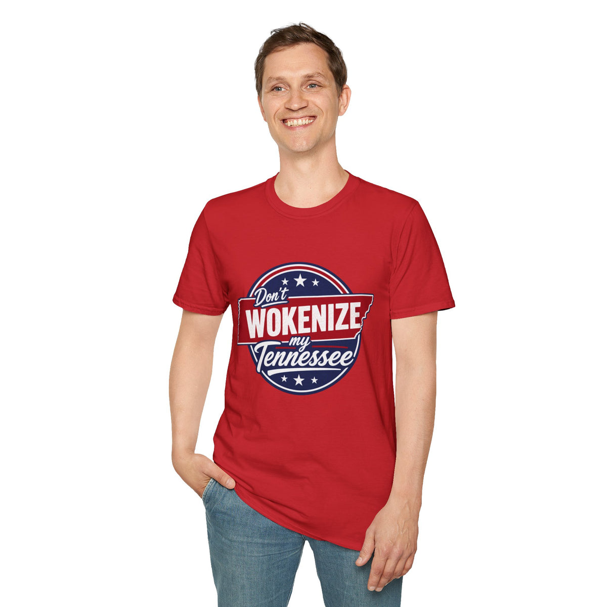 T-Shirt — "Don't Wokenize My Tennessee" Vintage Patriotic Graphic Tee