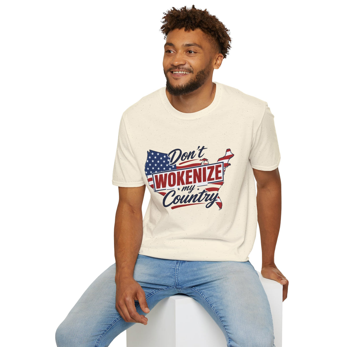 Don't Wokenize My Country T-Shirt – Patriotic USA Graphic Tee
