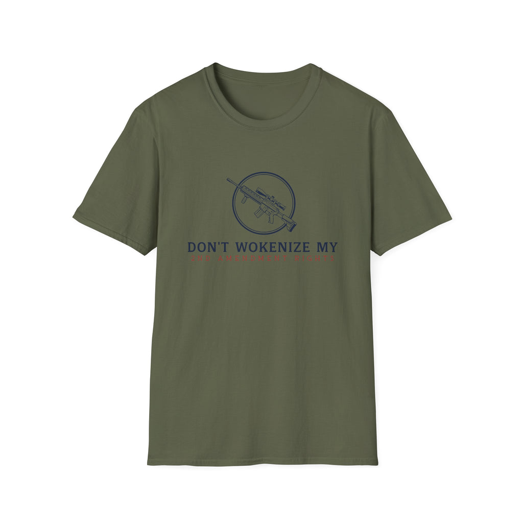 Don't Wokenize My AR-Style Rifle T-Shirt — Anti-Woke Gun Rights Tee