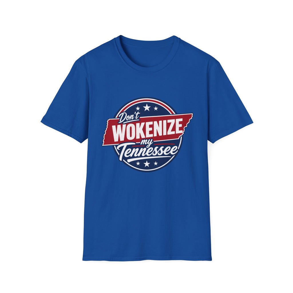 T-Shirt — "Don't Wokenize My Tennessee" Vintage Patriotic Graphic Tee