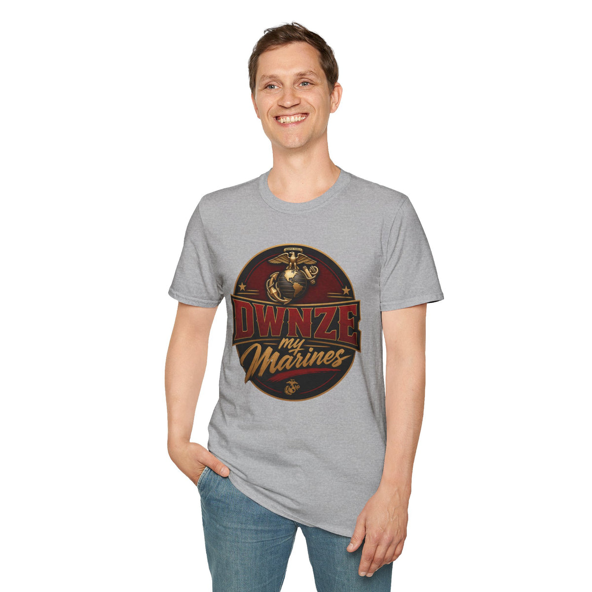DWNZE Marines Emblem T-Shirt