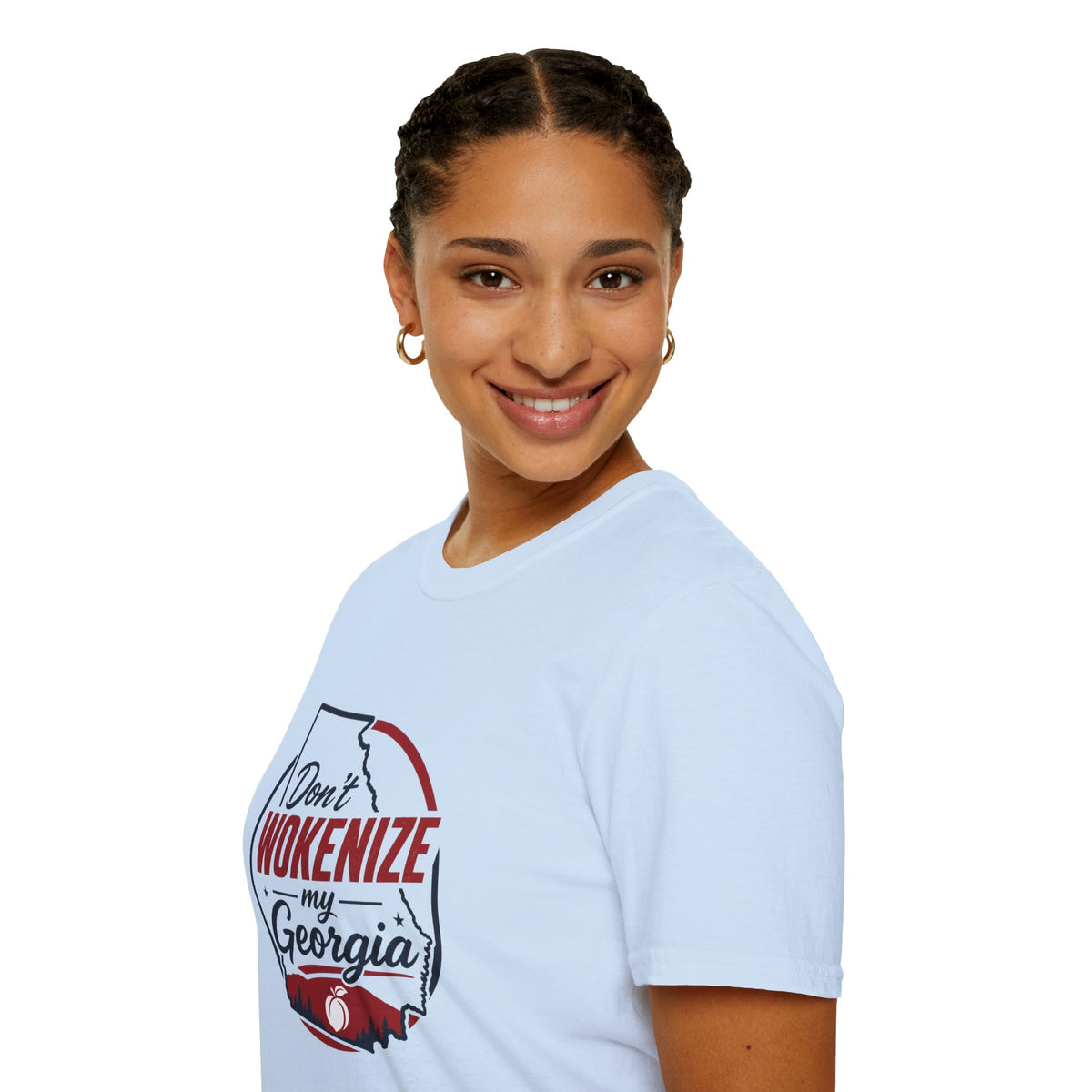 Don't Wokenize My Georgia T-Shirt — Political Statement Tee for Georgia Pride