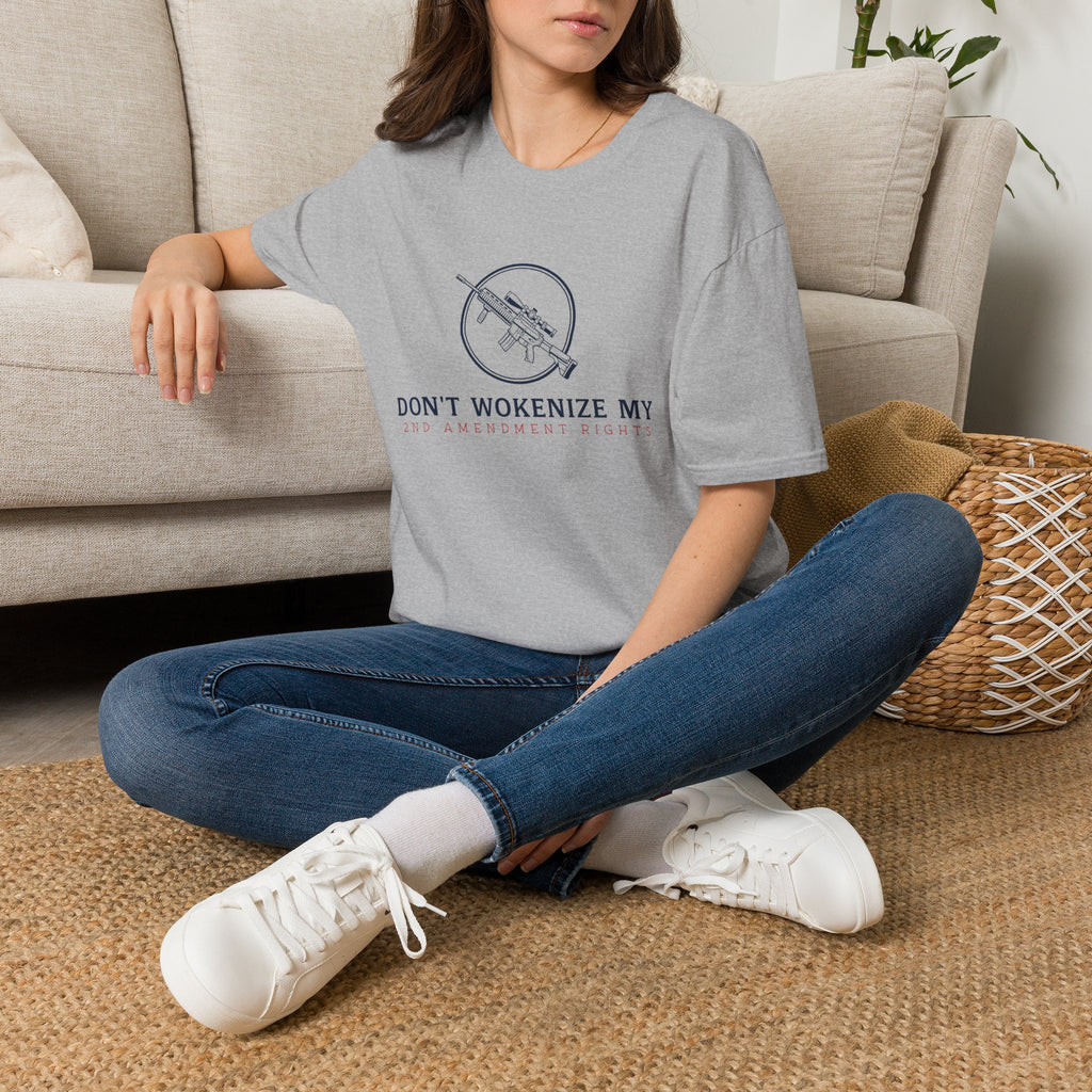 Don't Wokenize My AR-Style Rifle T-Shirt — Anti-Woke Gun Rights Tee