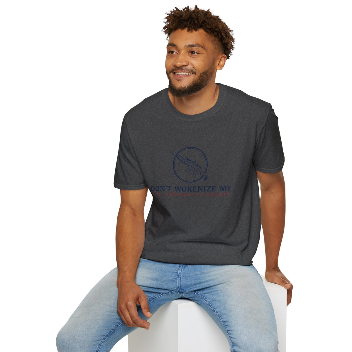 Don't Wokenize My AR-Style Rifle T-Shirt — Anti-Woke Gun Rights Tee