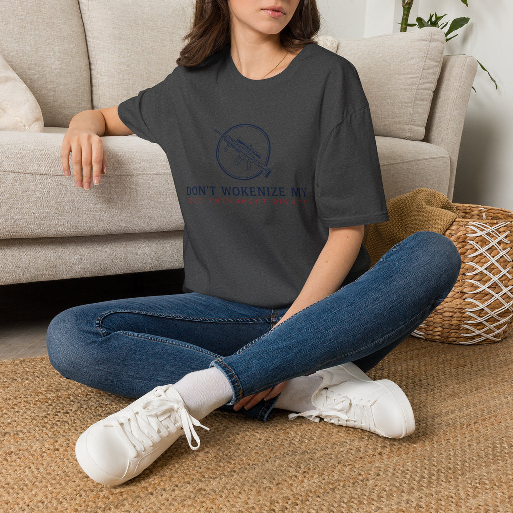 Don't Wokenize My AR-Style Rifle T-Shirt — Anti-Woke Gun Rights Tee