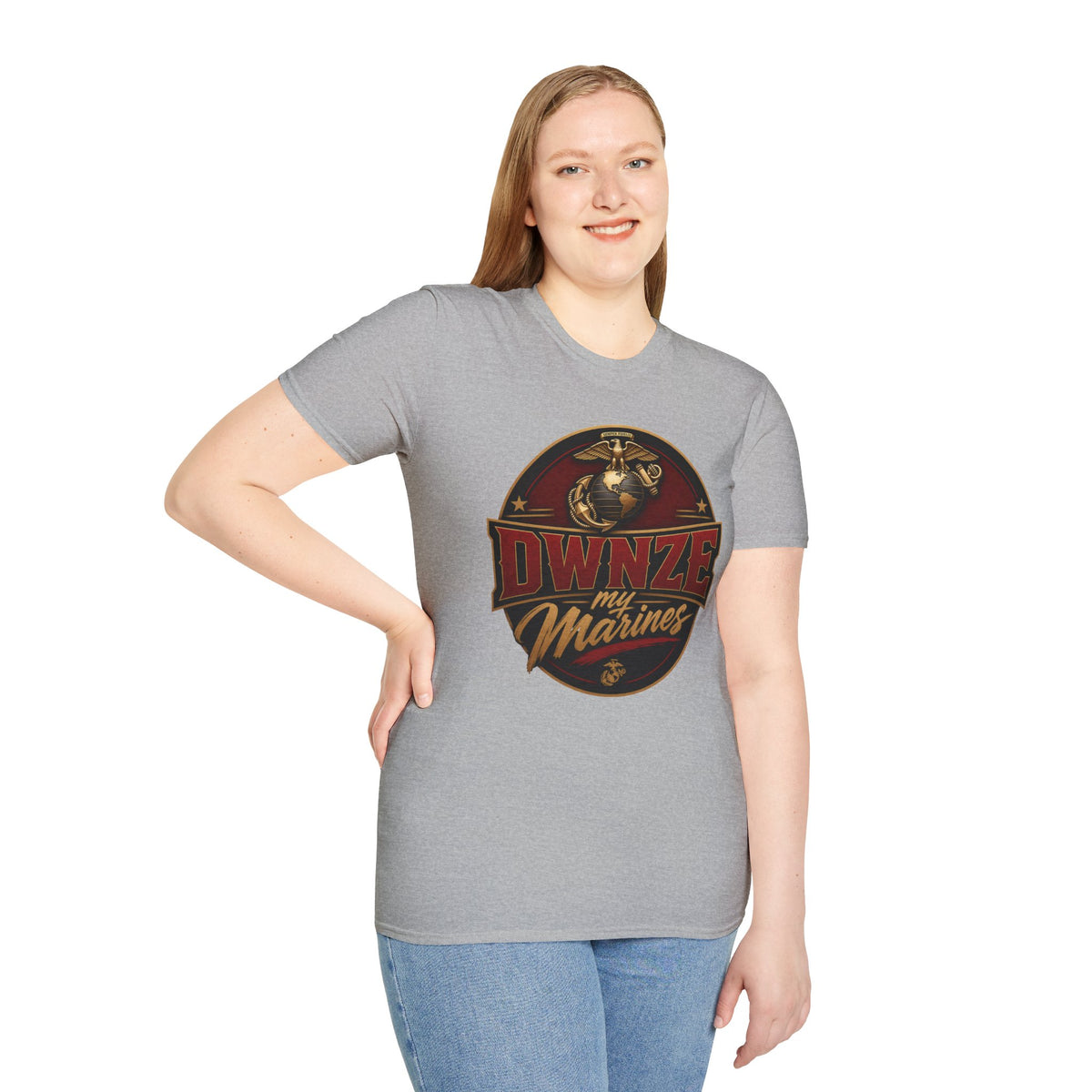 DWNZE Marines Emblem T-Shirt