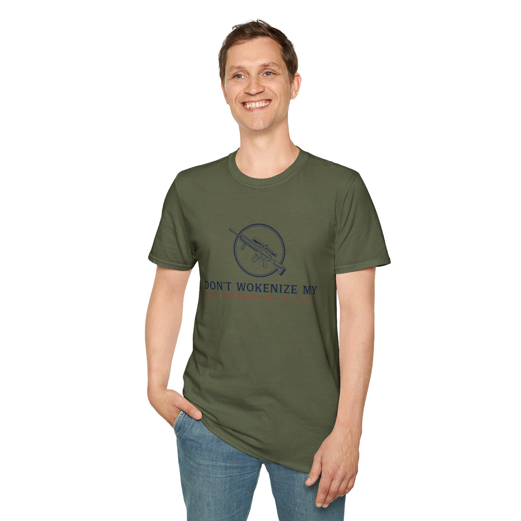 Don't Wokenize My AR-Style Rifle T-Shirt — Anti-Woke Gun Rights Tee