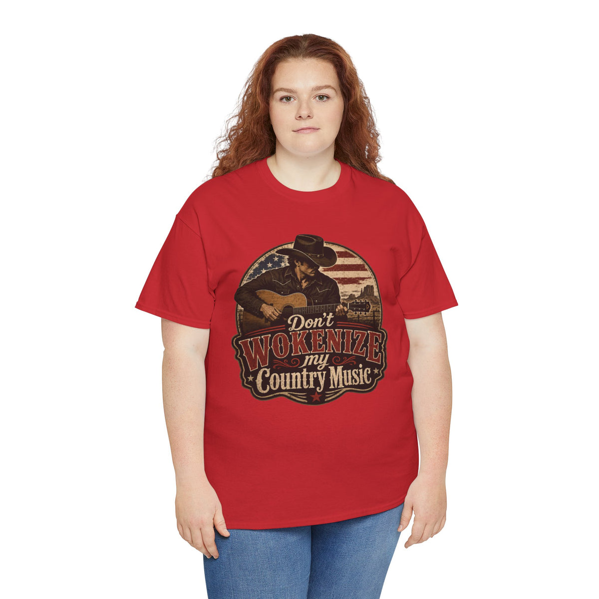Country Music Tee - "Don't Wokenize My Country Music" Graphic T-Shirt