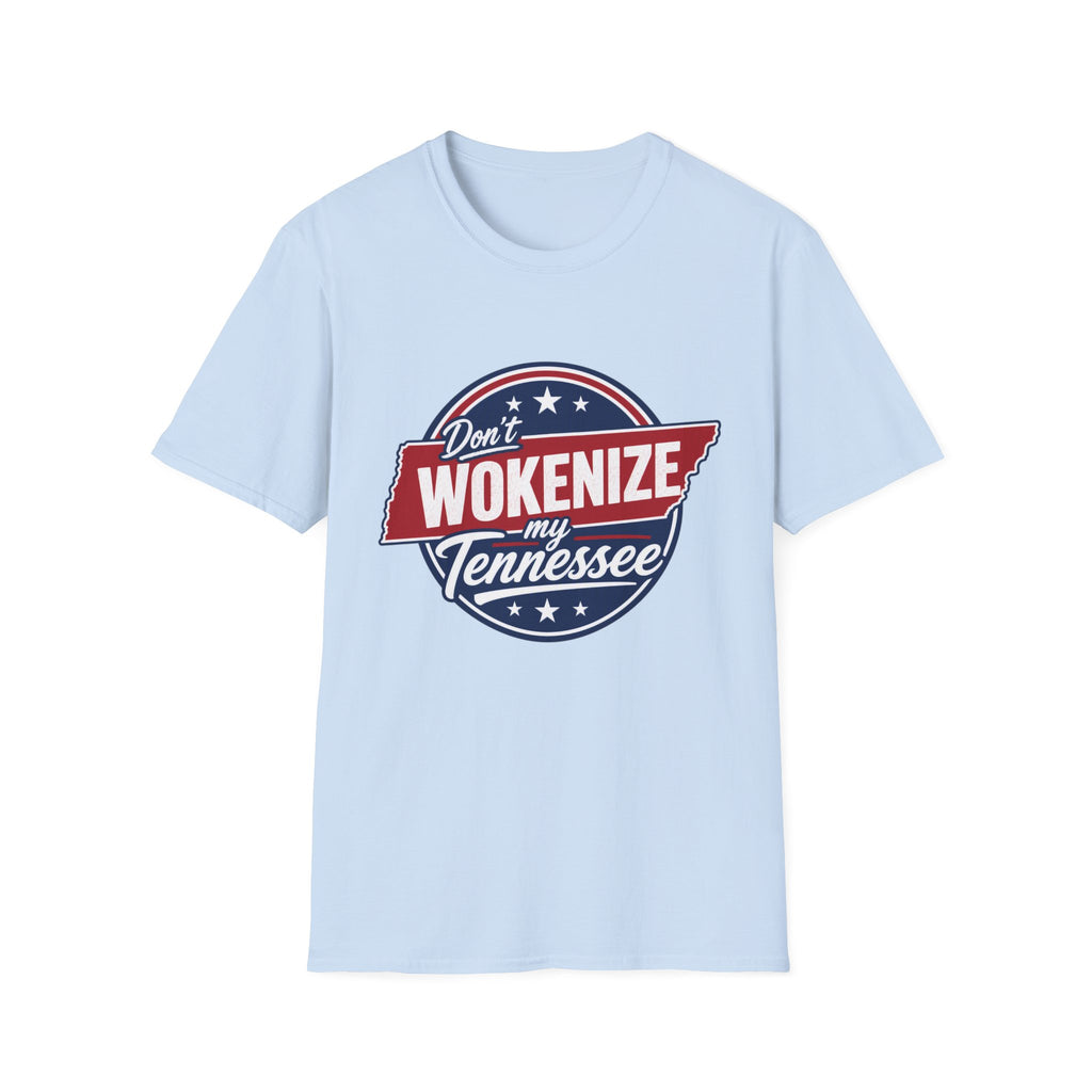 T-Shirt — "Don't Wokenize My Tennessee" Vintage Patriotic Graphic Tee