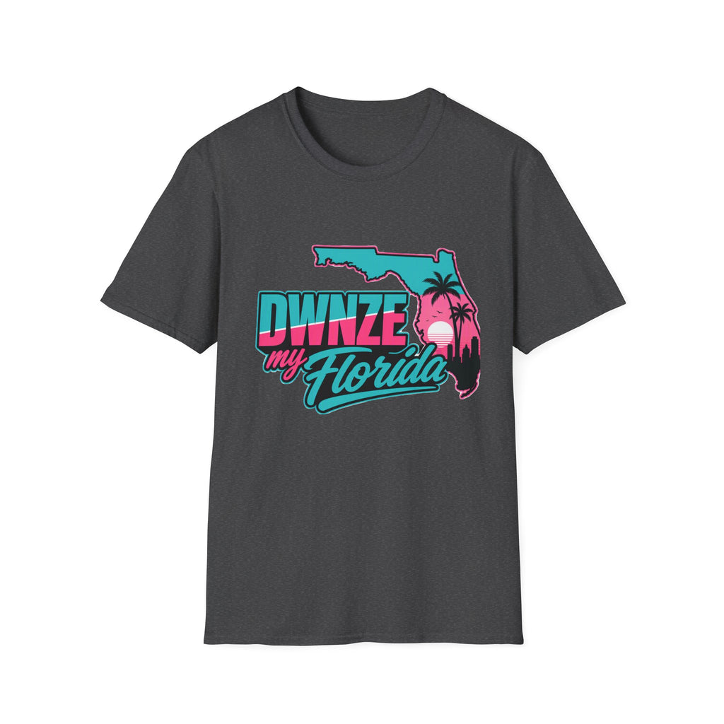 Florida Retro Palm T-Shirt — "DWNZE my Florida" Vintage Beach Tee