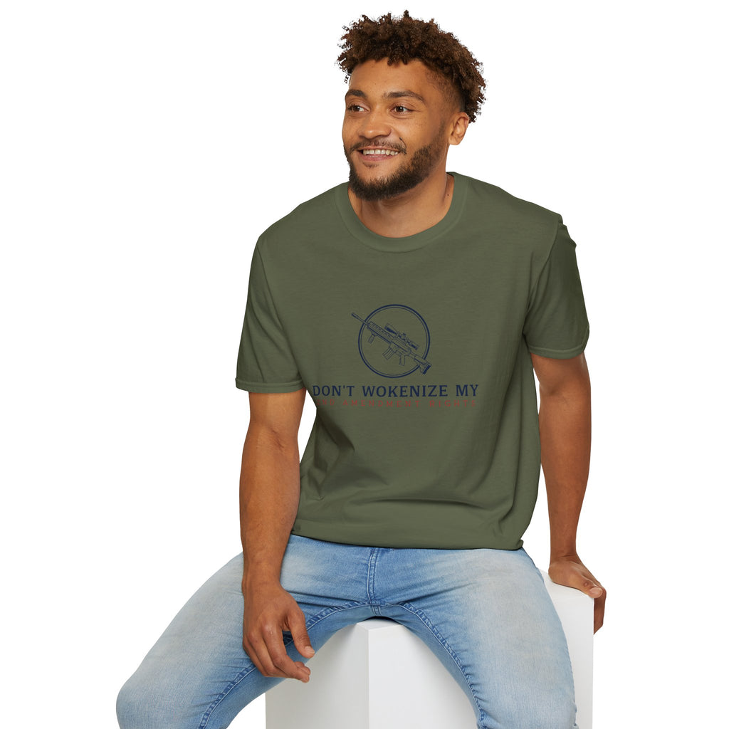 Don't Wokenize My AR-Style Rifle T-Shirt — Anti-Woke Gun Rights Tee