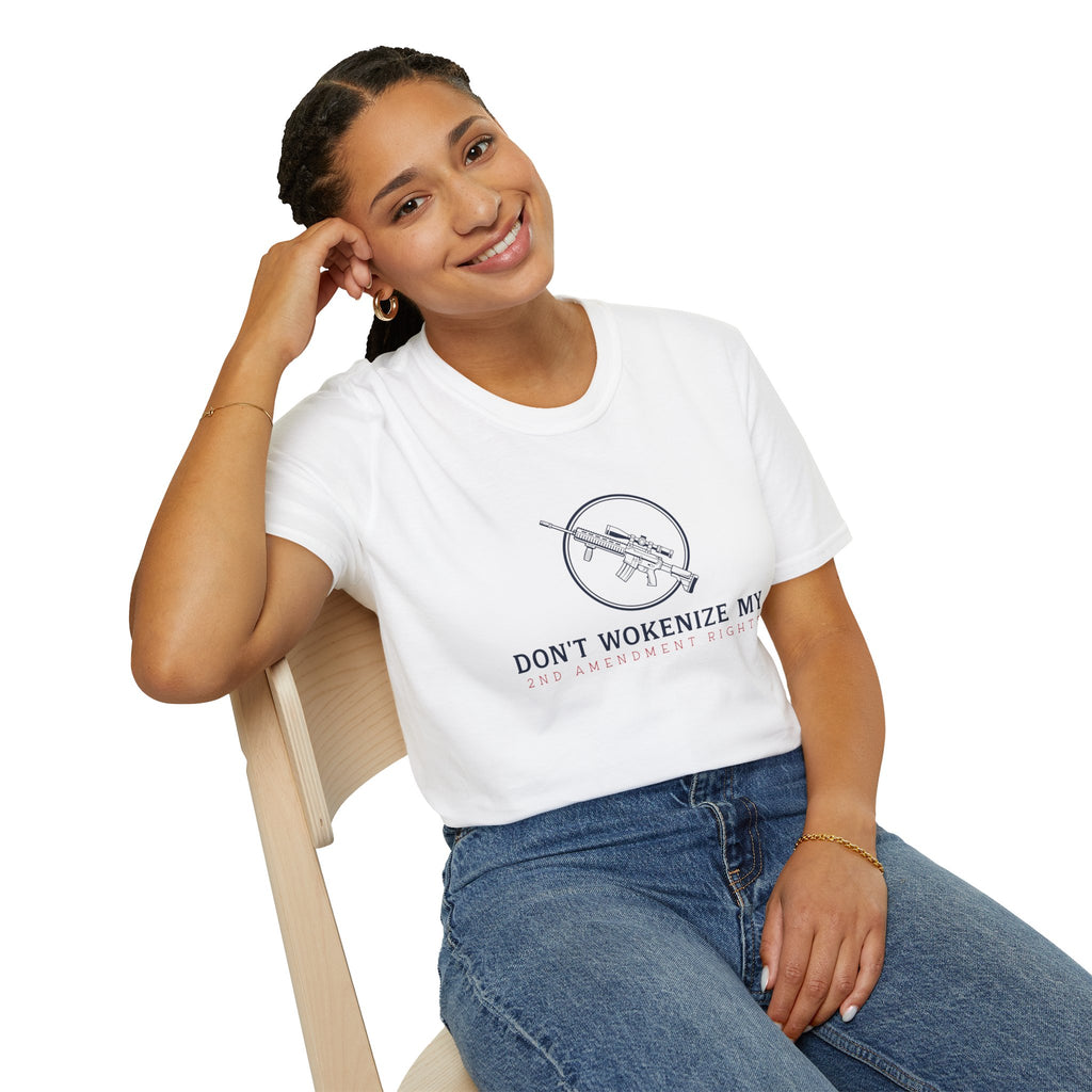 Don't Wokenize My AR-Style Rifle T-Shirt — Anti-Woke Gun Rights Tee