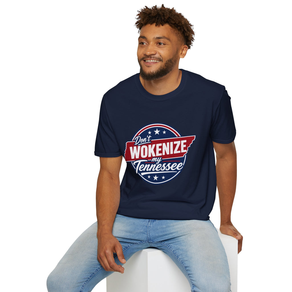 T-Shirt — "Don't Wokenize My Tennessee" Vintage Patriotic Graphic Tee