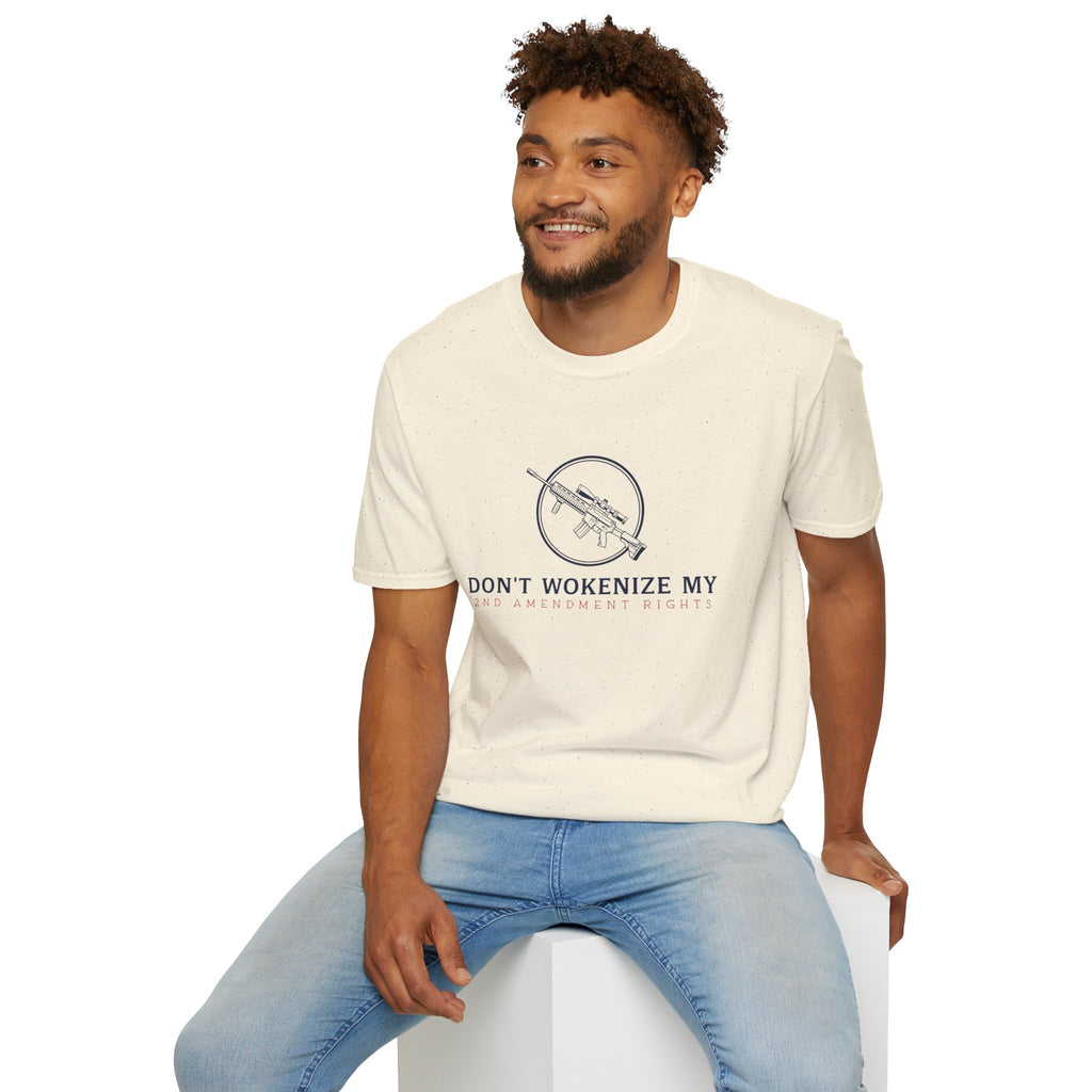 Don't Wokenize My AR-Style Rifle T-Shirt — Anti-Woke Gun Rights Tee