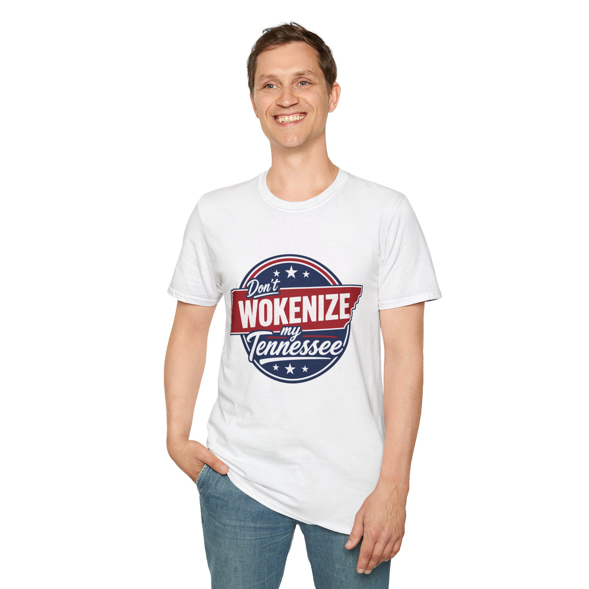 T-Shirt — "Don't Wokenize My Tennessee" Vintage Patriotic Graphic Tee