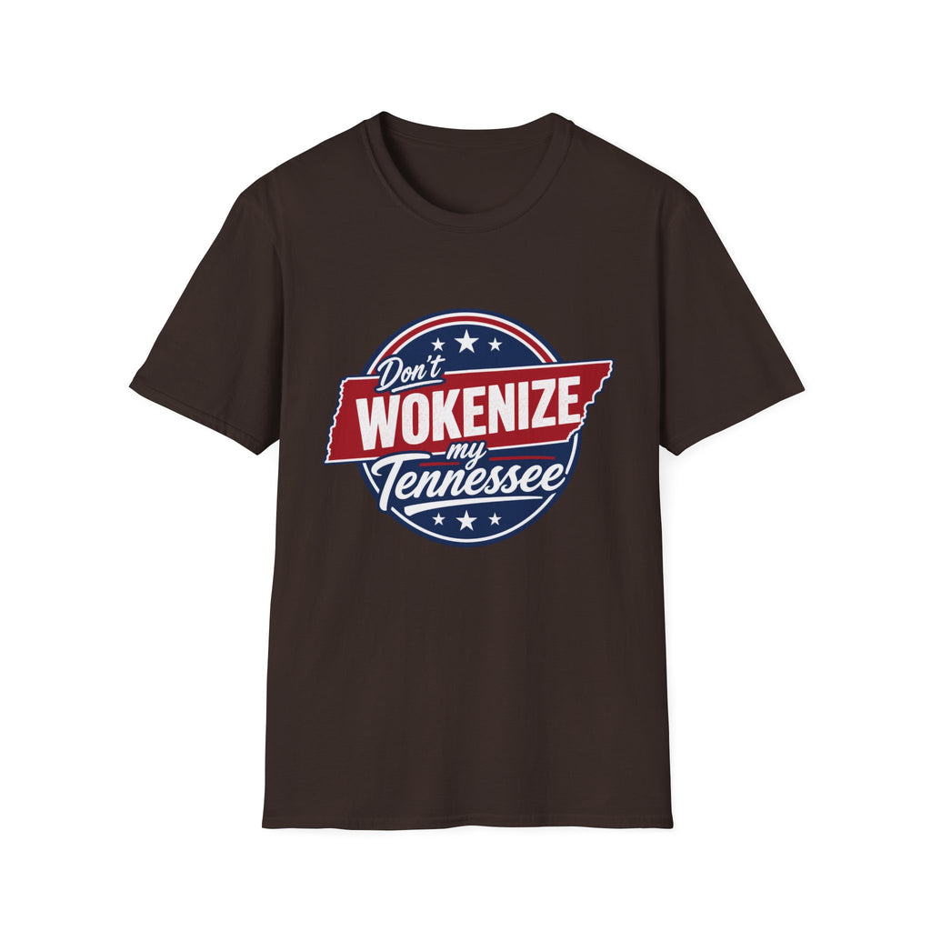 T-Shirt — "Don't Wokenize My Tennessee" Vintage Patriotic Graphic Tee