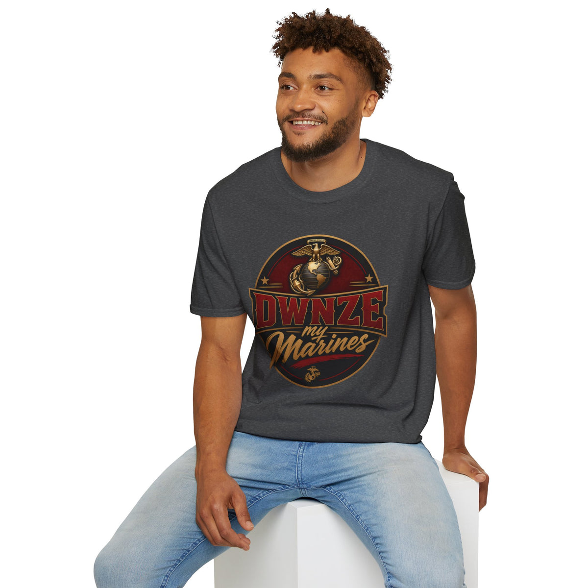 DWNZE Marines Emblem T-Shirt