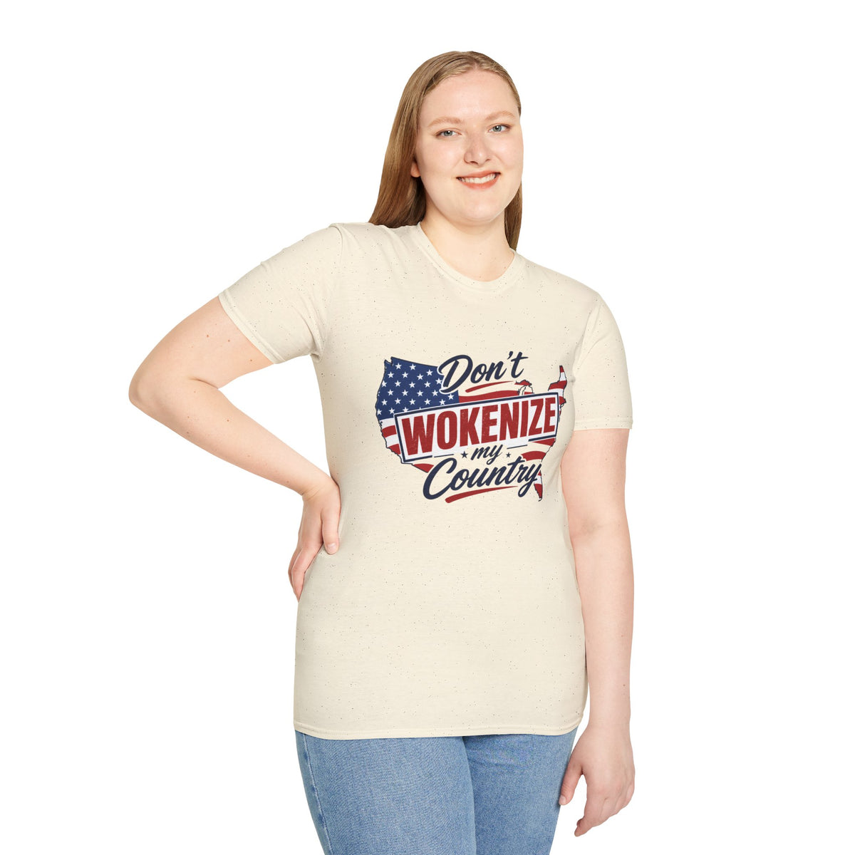 Don't Wokenize My Country T-Shirt – Patriotic USA Graphic Tee