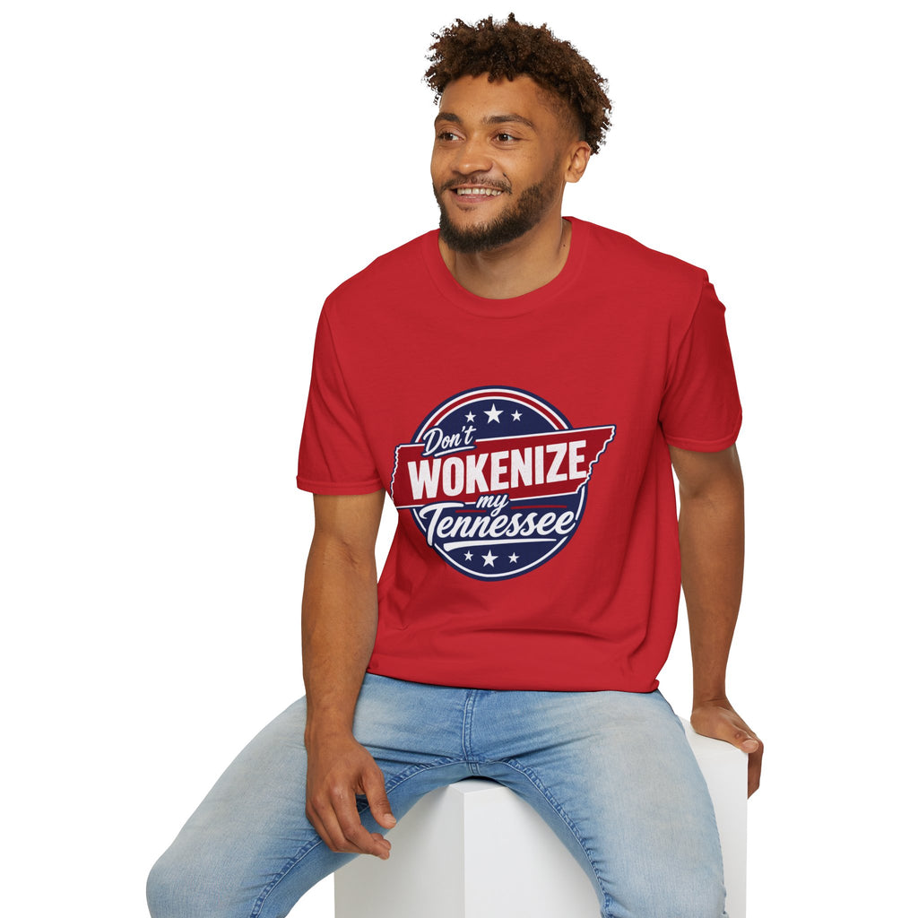 T-Shirt — "Don't Wokenize My Tennessee" Vintage Patriotic Graphic Tee