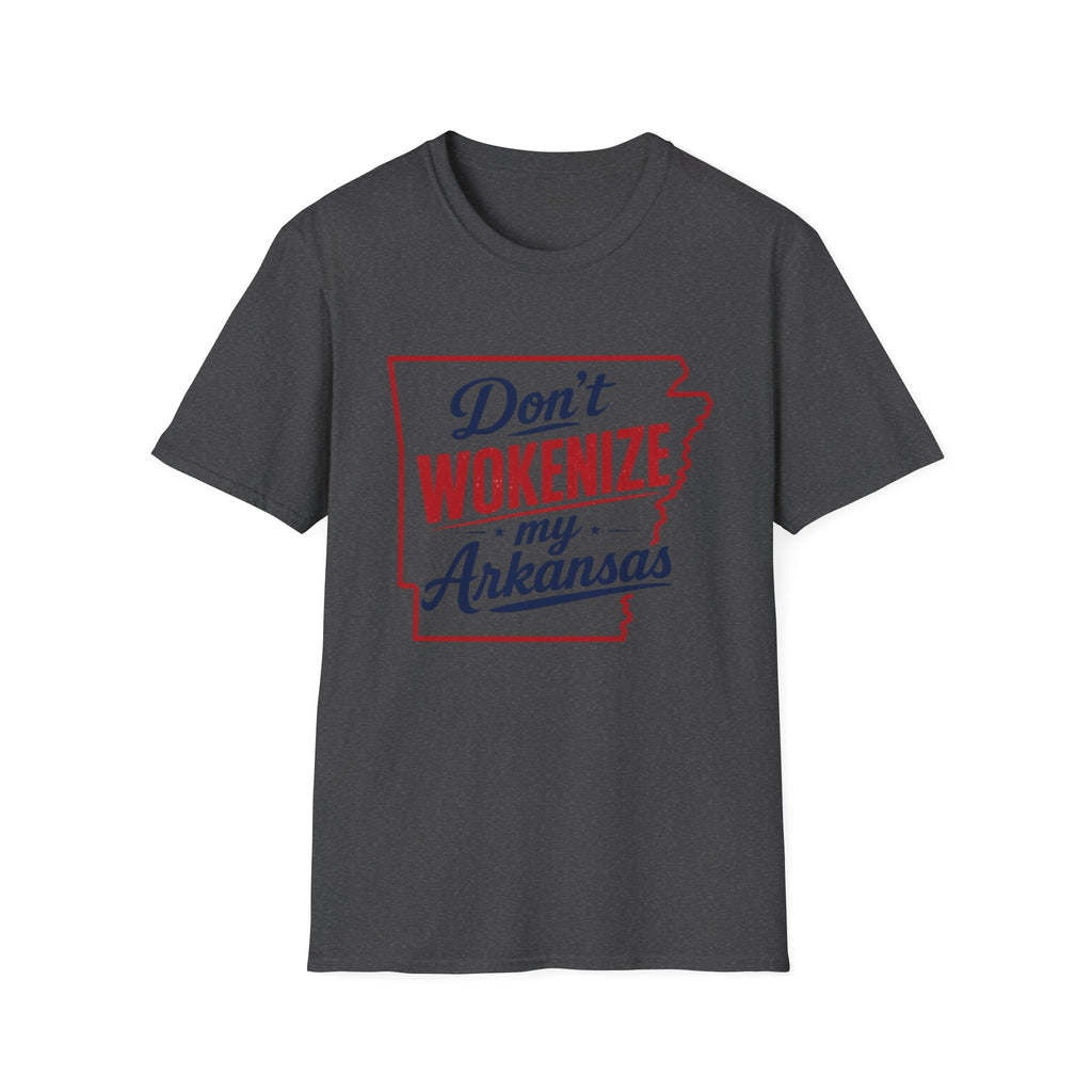 Don't Wokenize My Arkansas T-Shirt — Patriotic State Pride Tee
