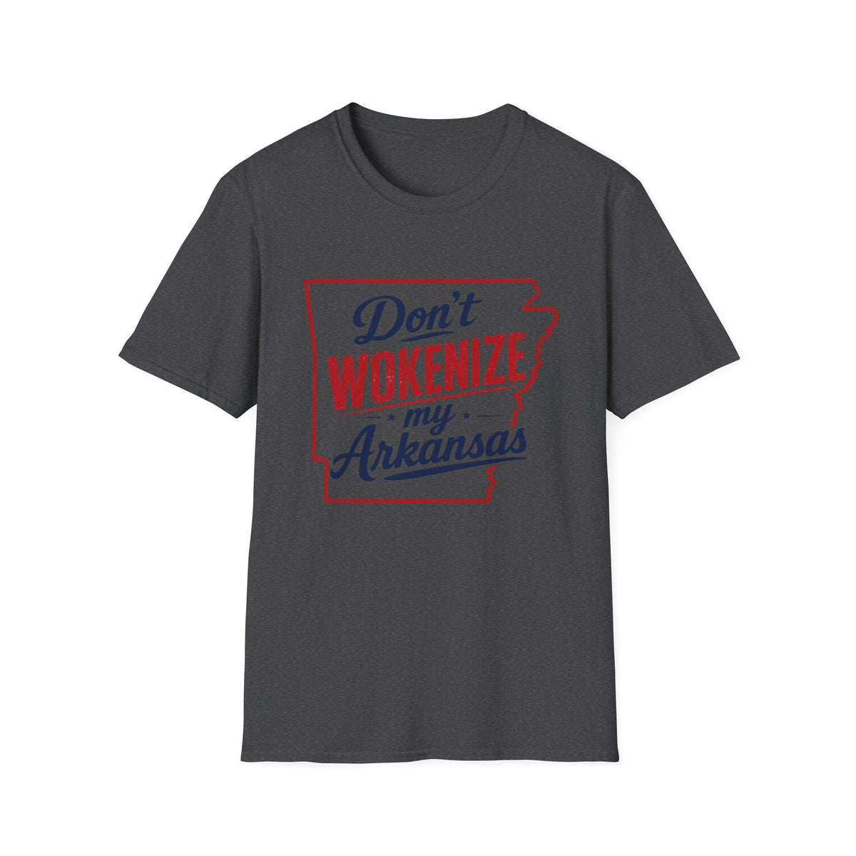 Don't Wokenize My Arkansas T-Shirt — Patriotic State Pride Tee
