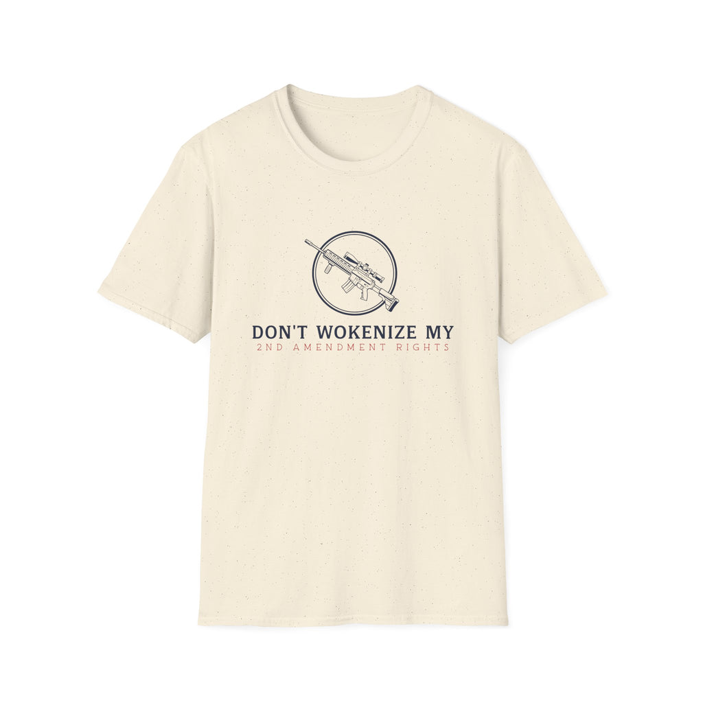 Don't Wokenize My AR-Style Rifle T-Shirt — Anti-Woke Gun Rights Tee